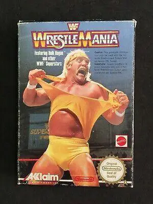 Capa de WWF Wrestlemania