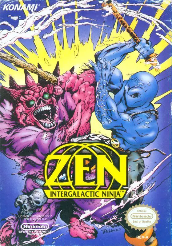 Capa de Zen: Intergalactic Ninja