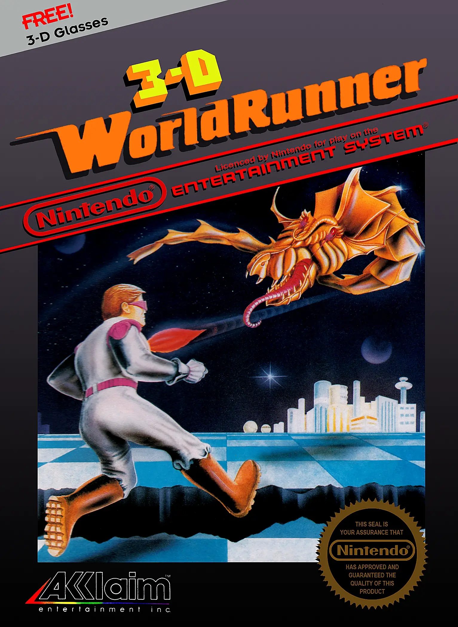 Capa de 3-D WorldRunner [5 Screw]