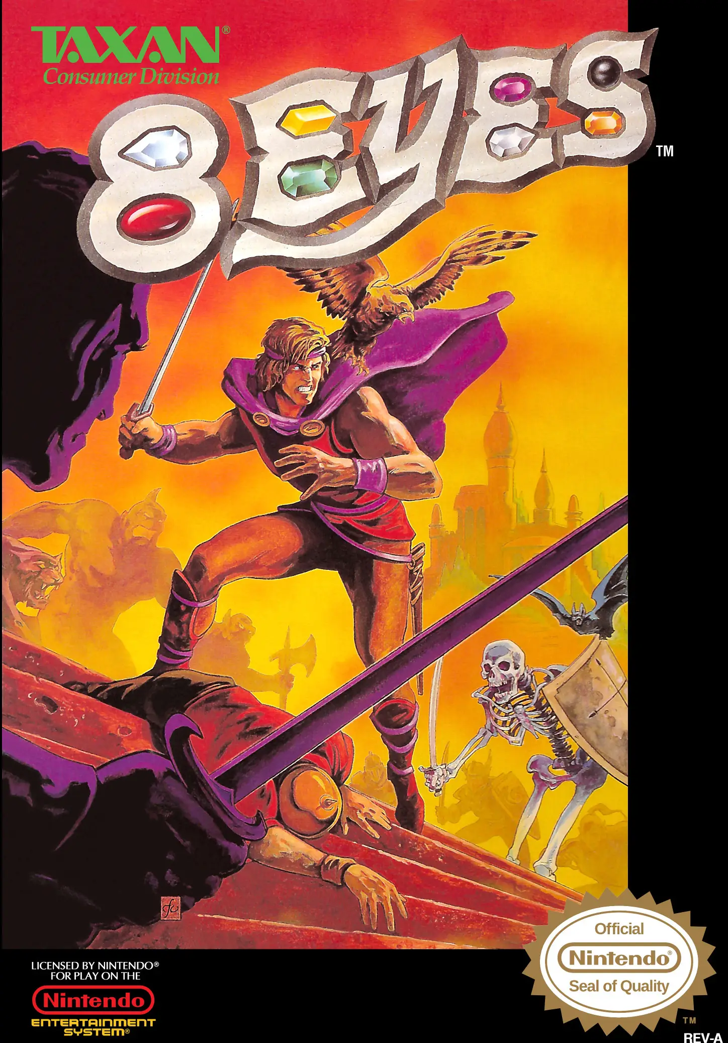 Capa de 8 Eyes