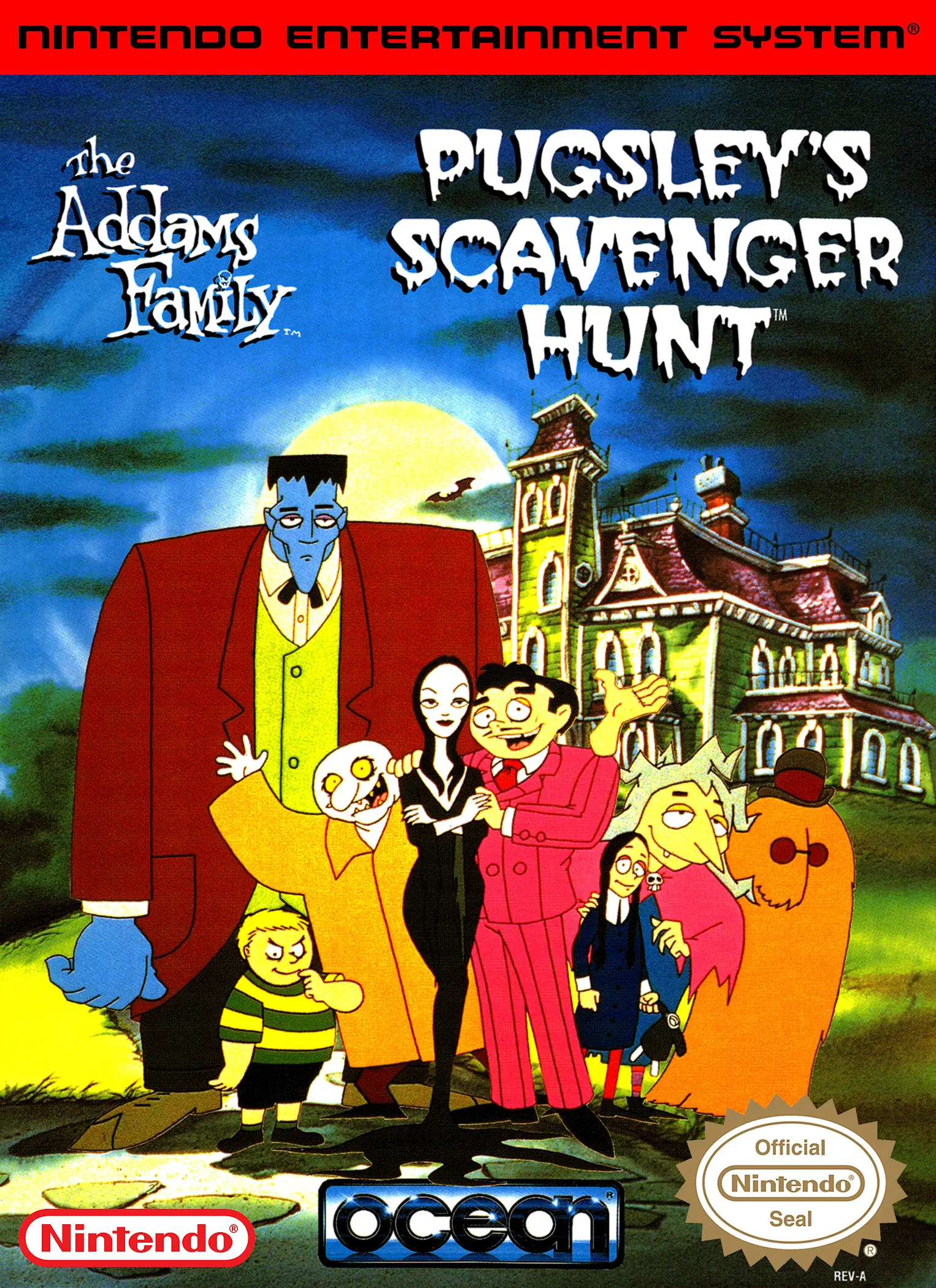 Capa de Addams Family: Pugsley's Scavenger Hunt