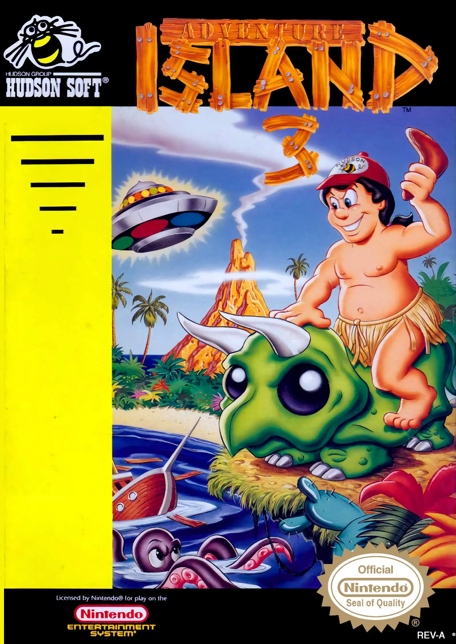 Capa de Adventure Island 3