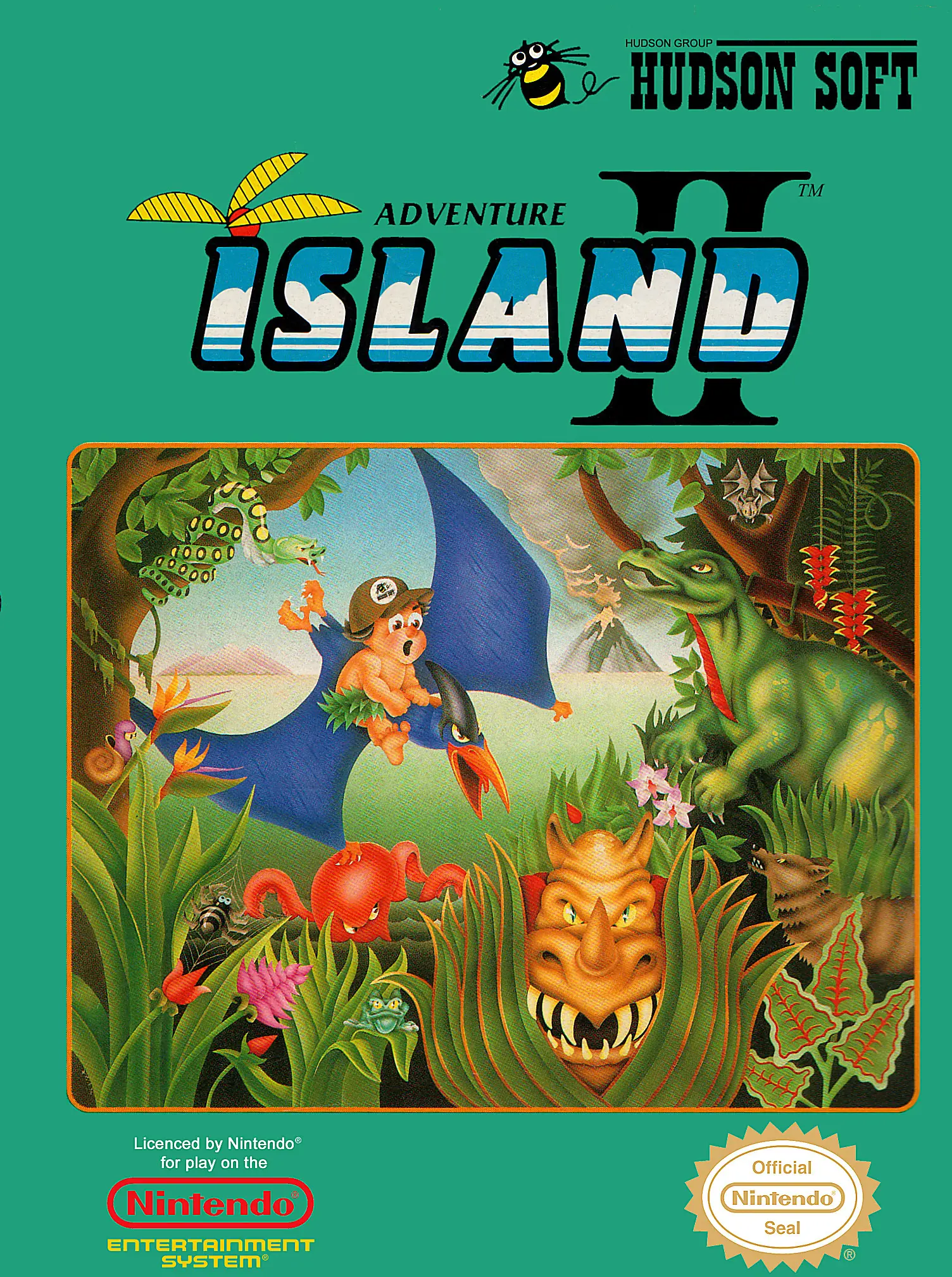 Capa de Adventure Island II