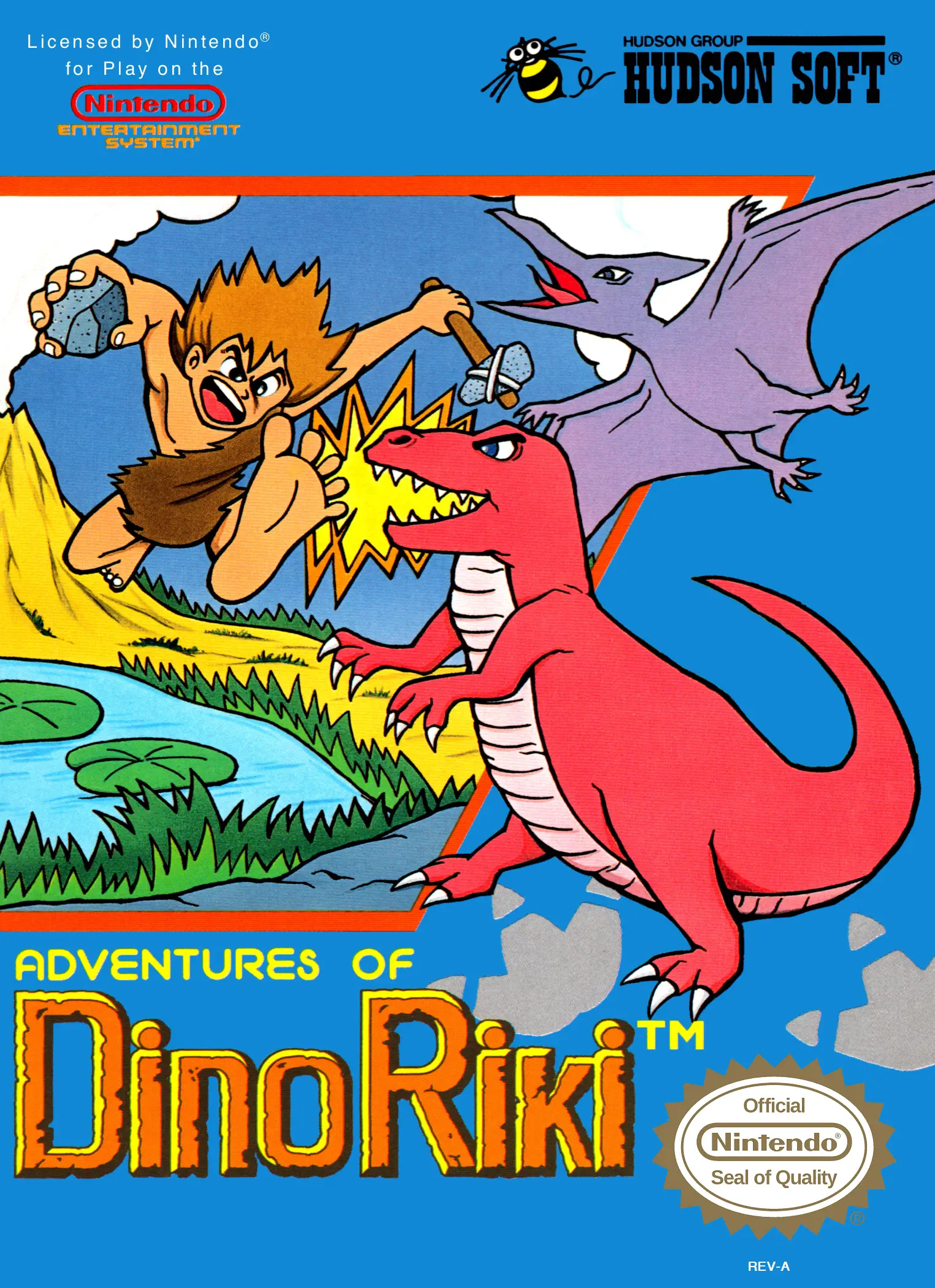 Capa de Adventures of Dino Riki