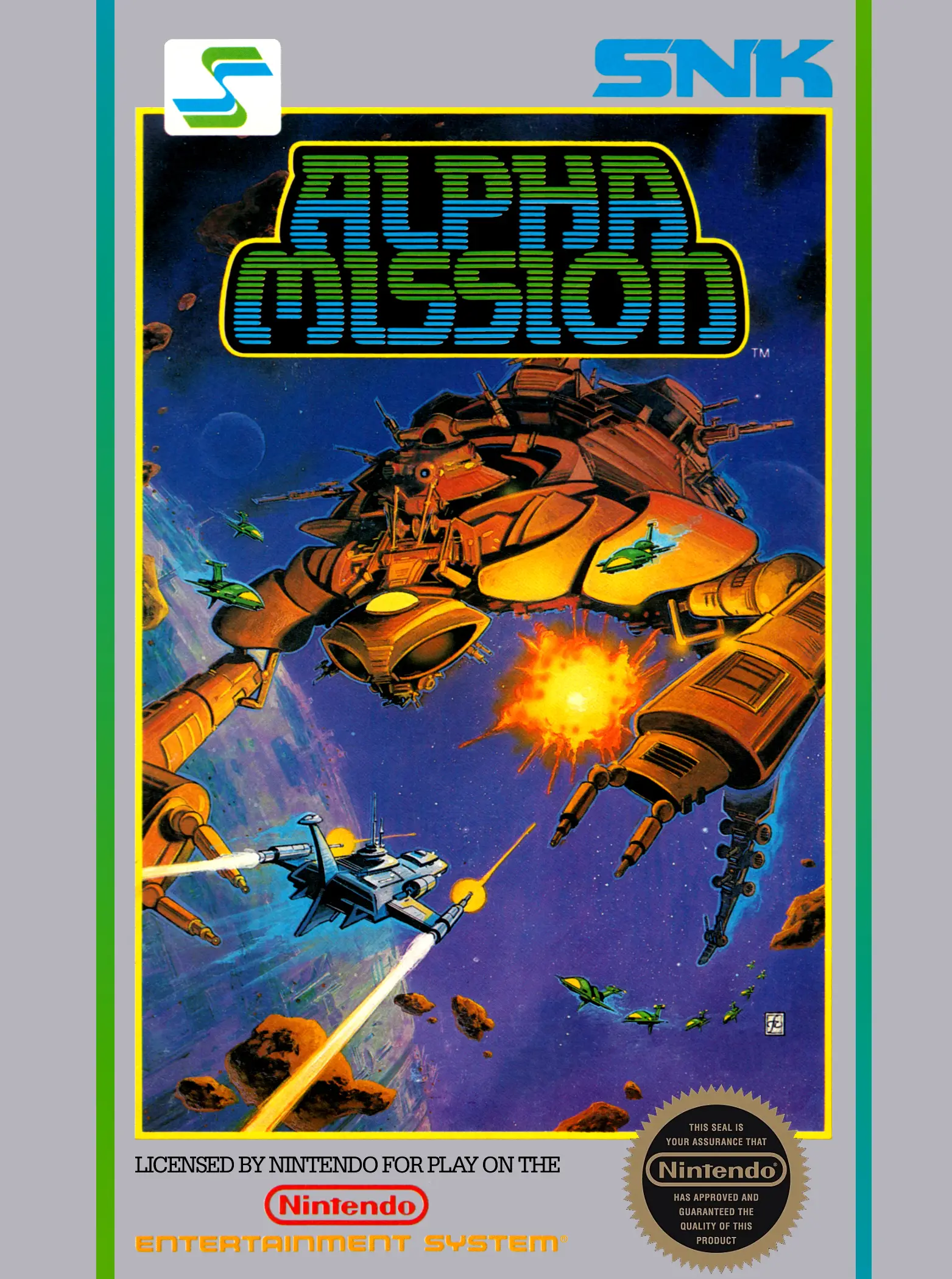 Capa de Alpha Mission