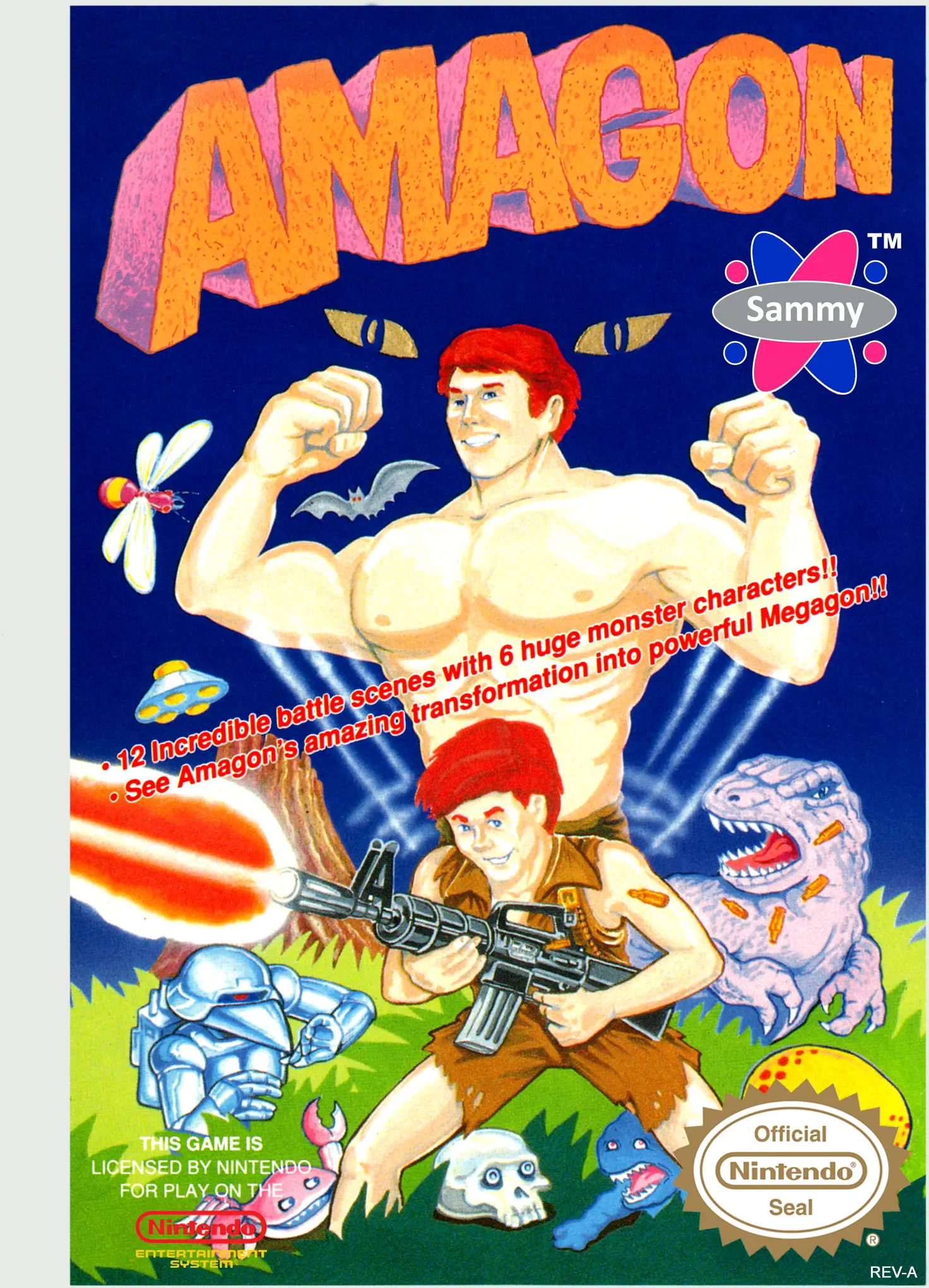 Capa de Amagon