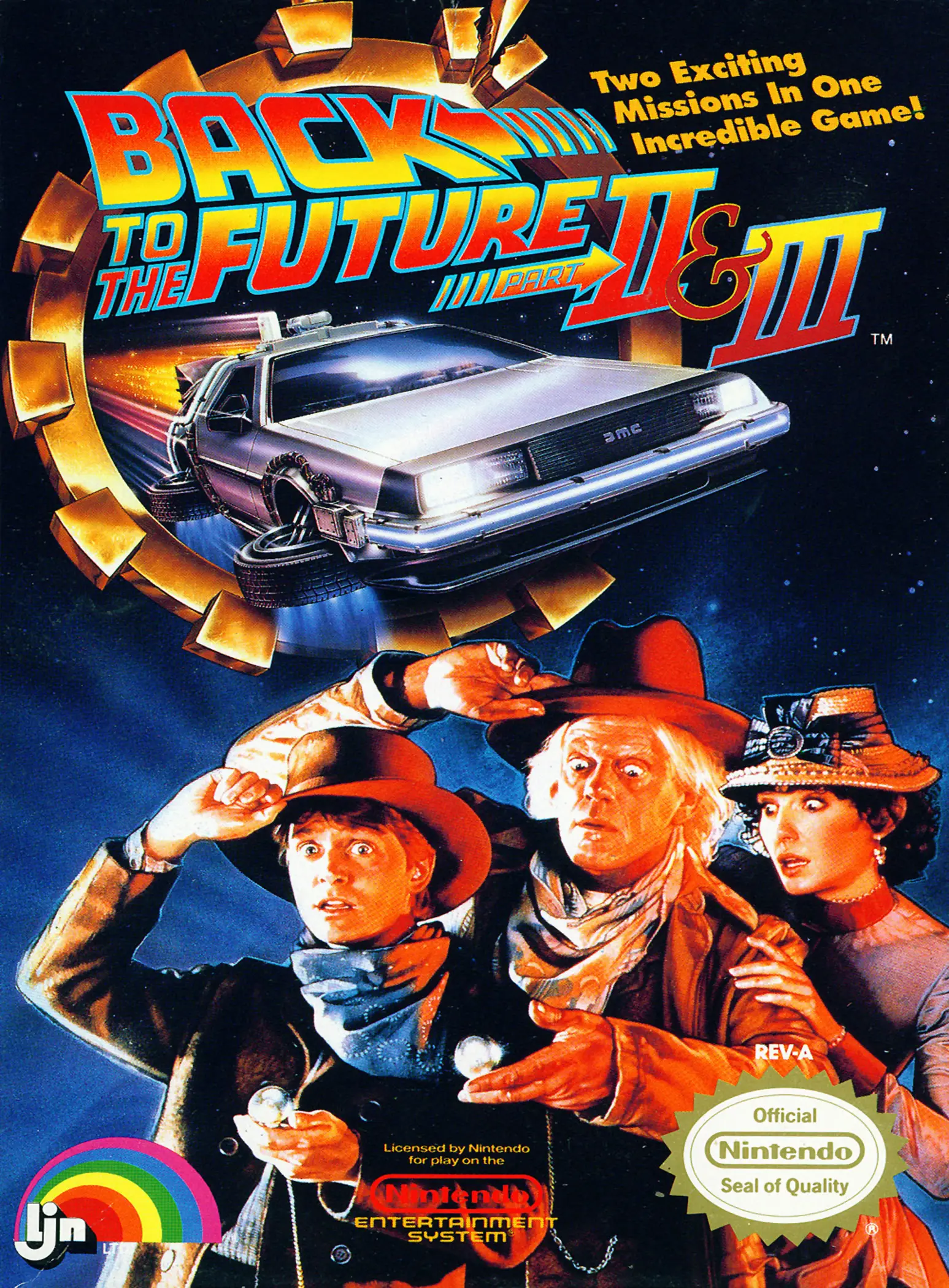 Capa de Back to the Future Part II & III