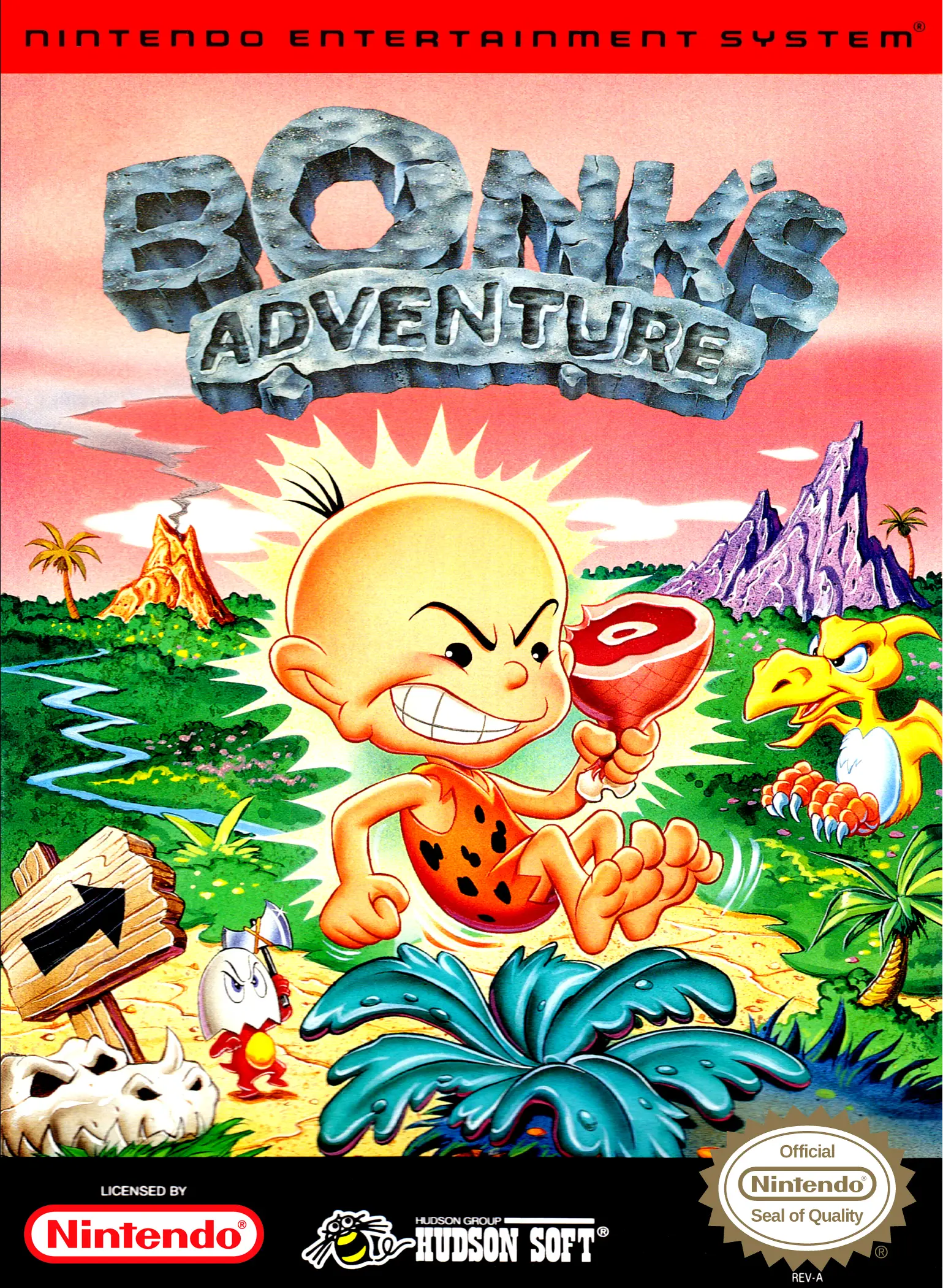 Capa de Bonk's Adventure