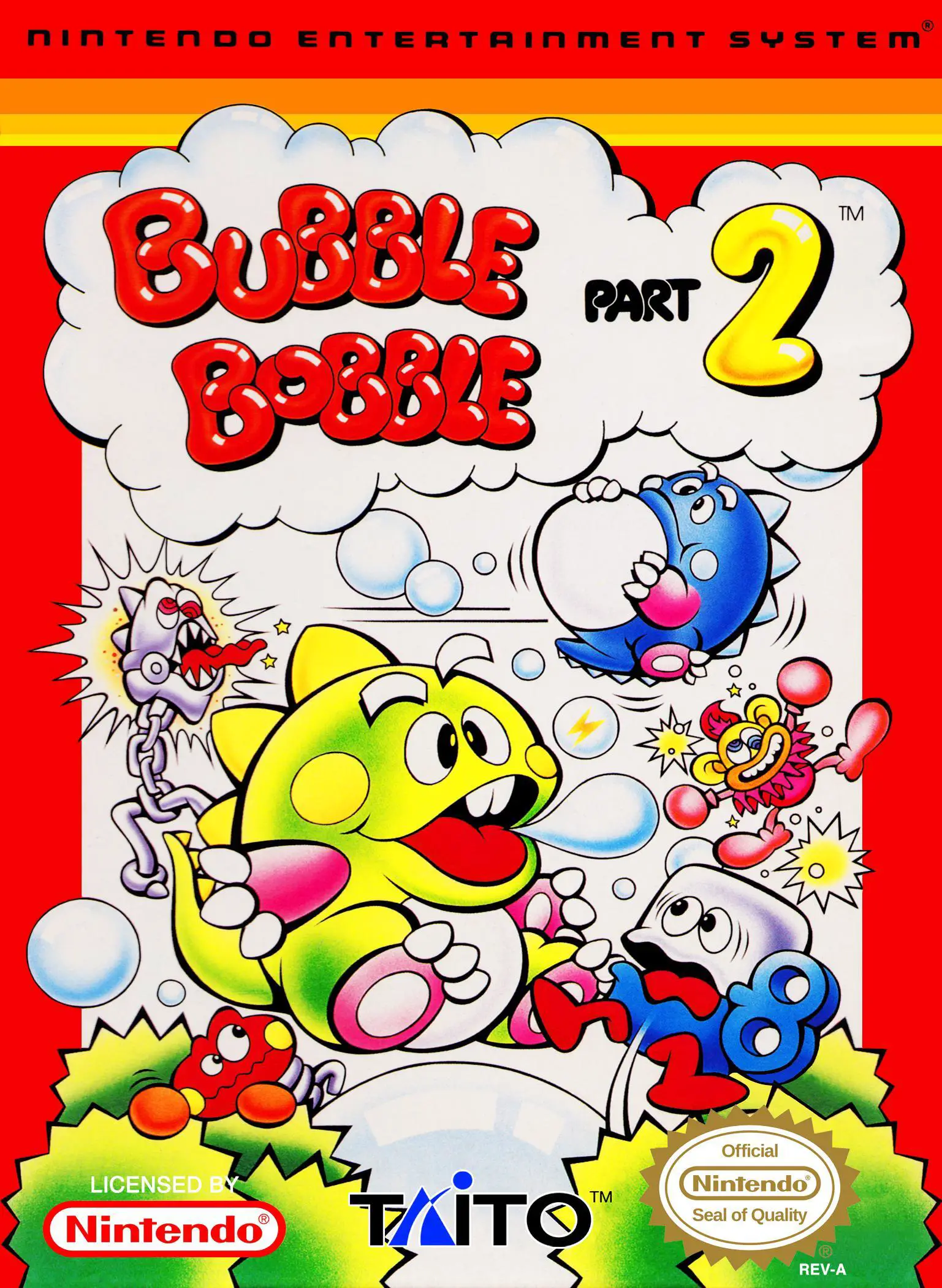 Capa de Bubble Bobble: Part 2