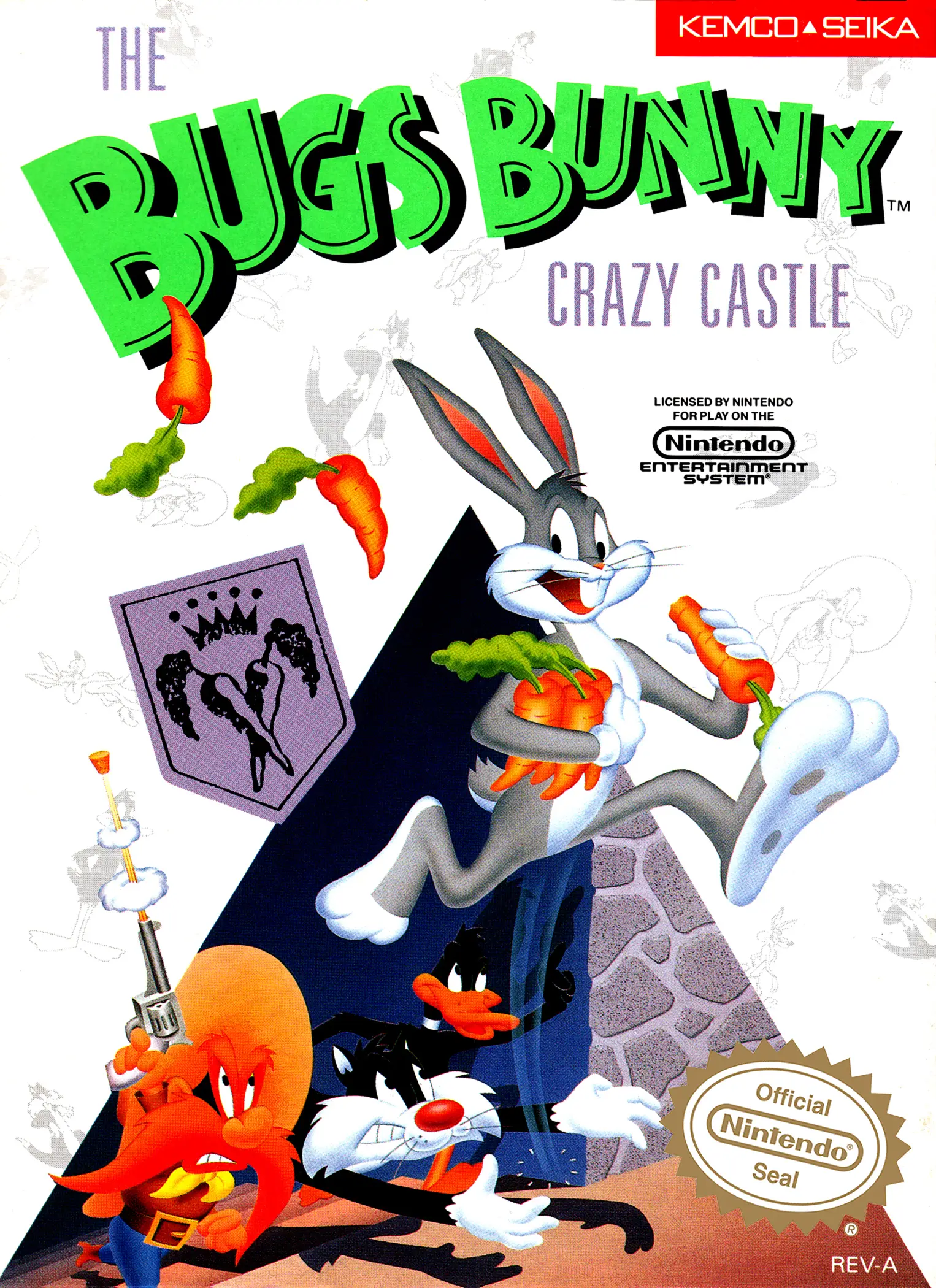 Capa de Bugs Bunny Crazy Castle