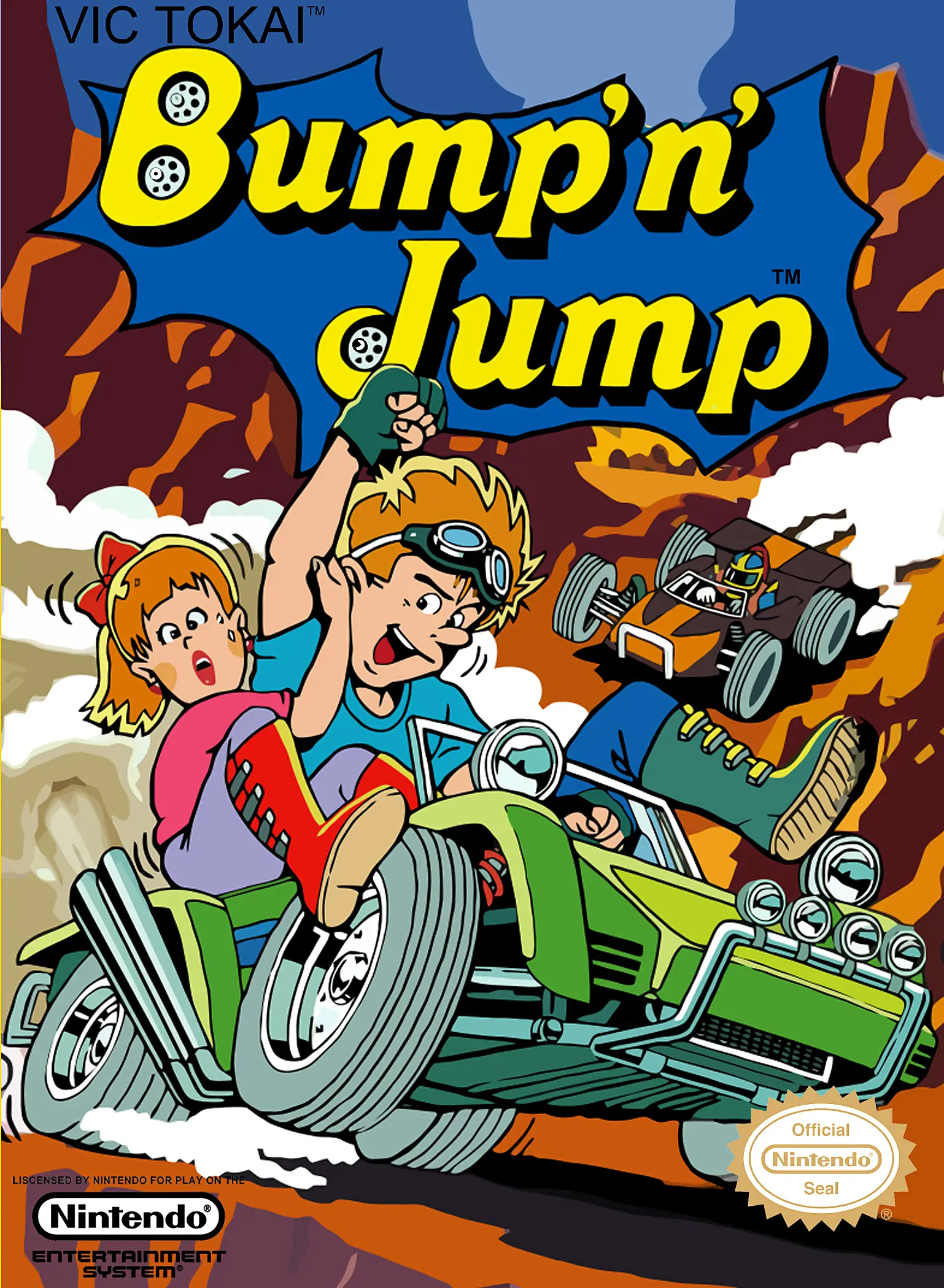 Capa de Bump 'n' Jump