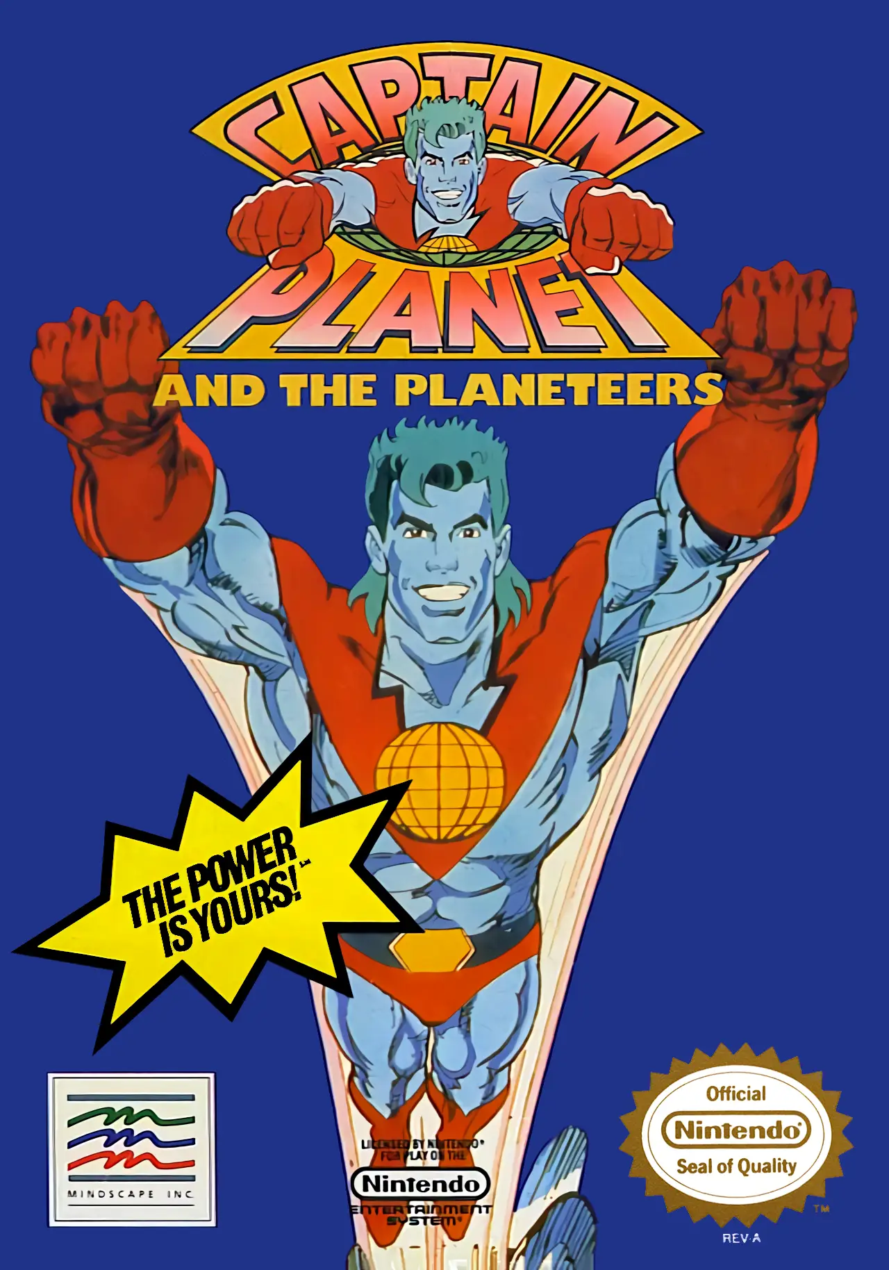 Capa de Captain Planet and the Planeteers