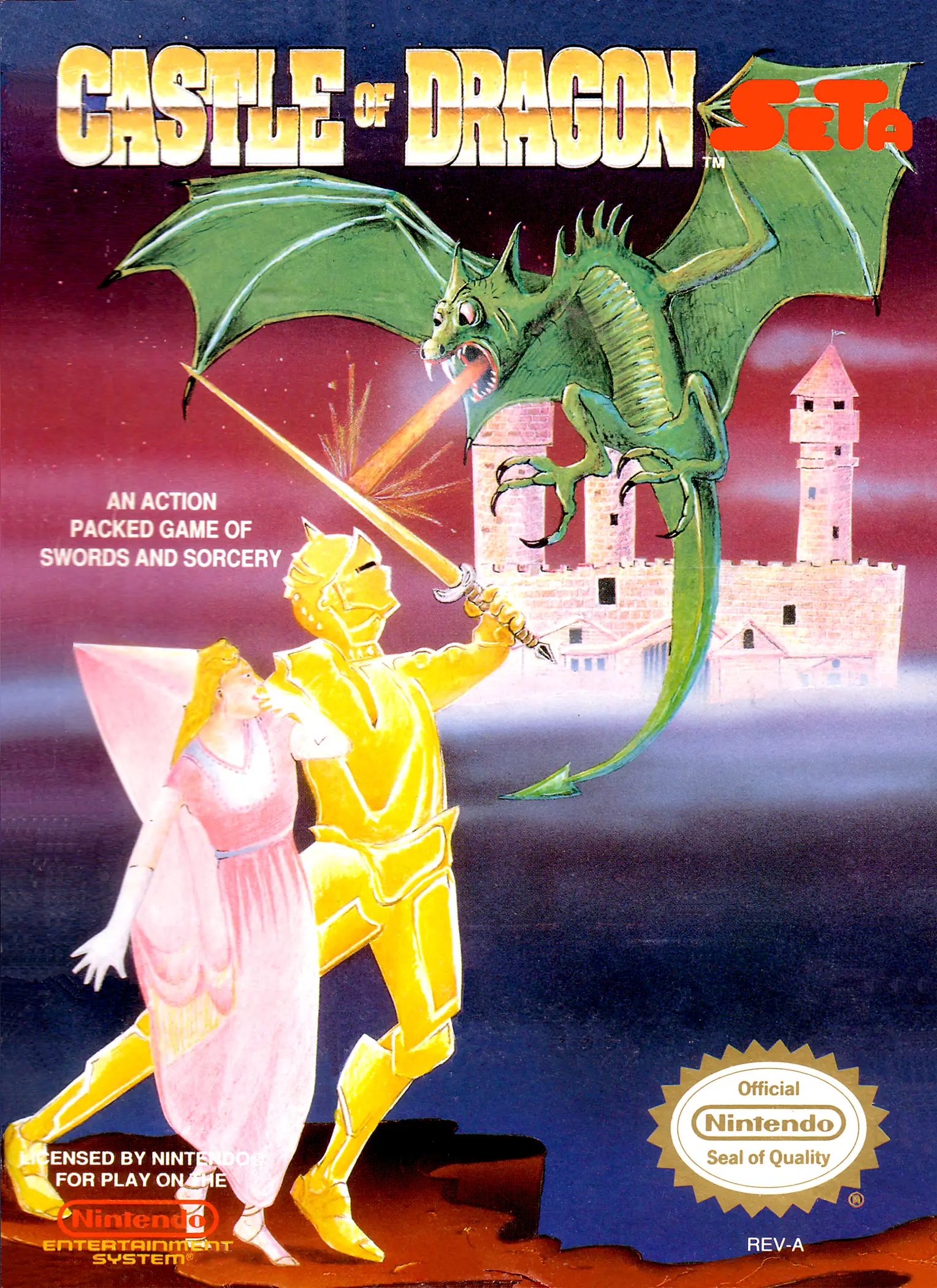 Capa de Castle of Dragon