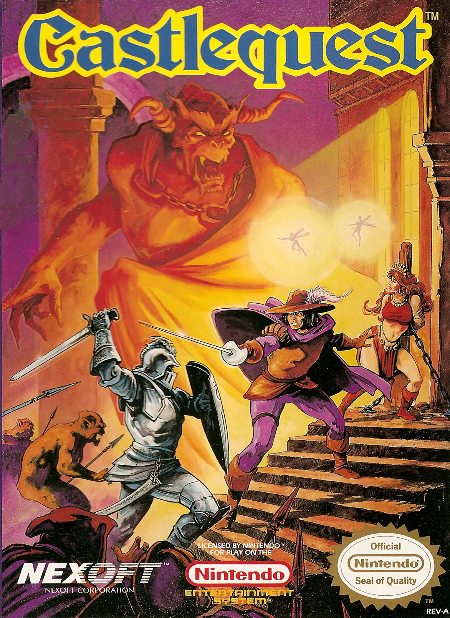 Capa de Castlequest