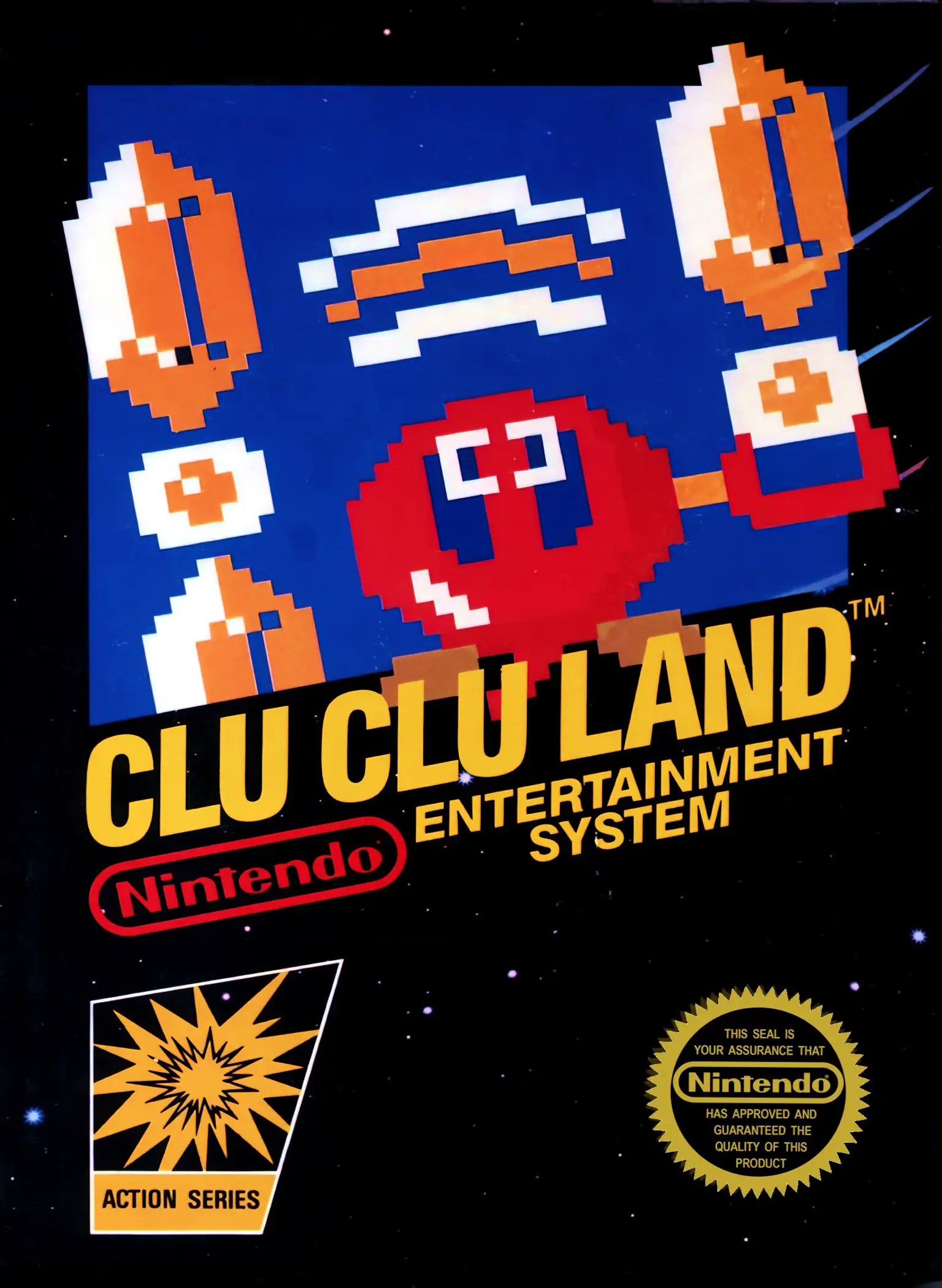 Capa de Clu Clu Land