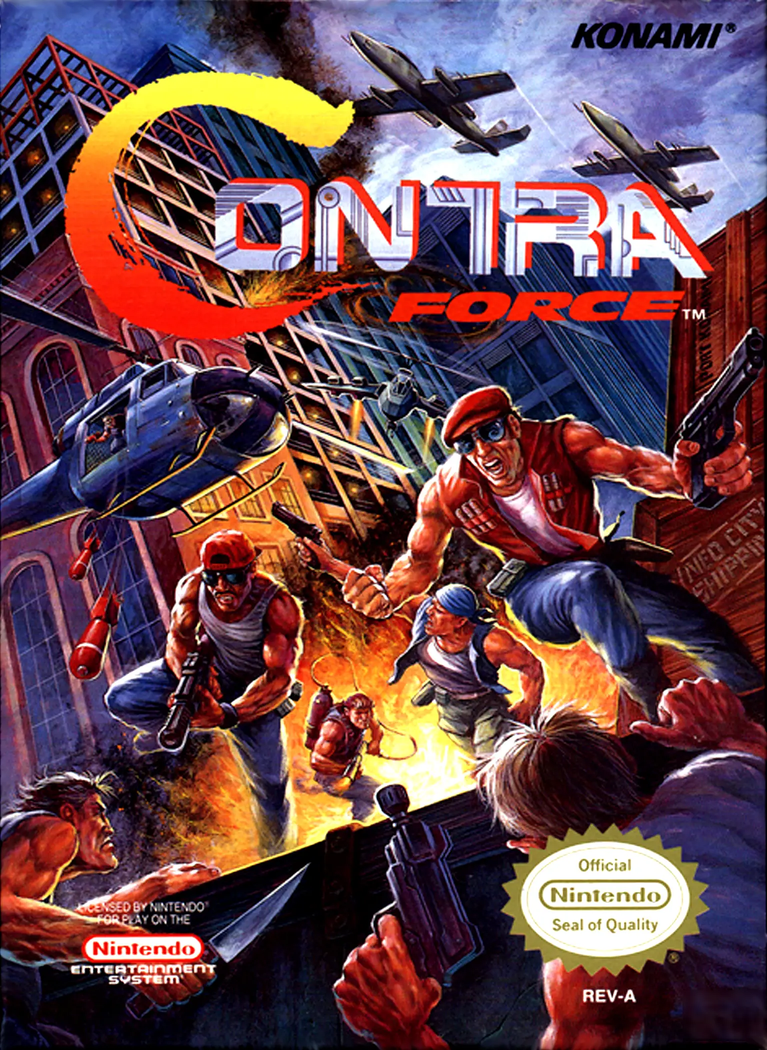 Capa de Contra Force