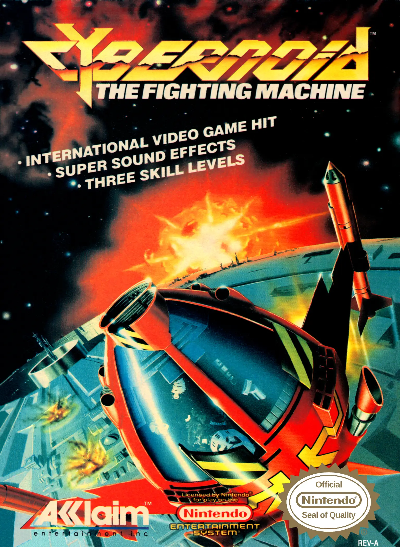 Capa de Cybernoid: The Fighting Machine