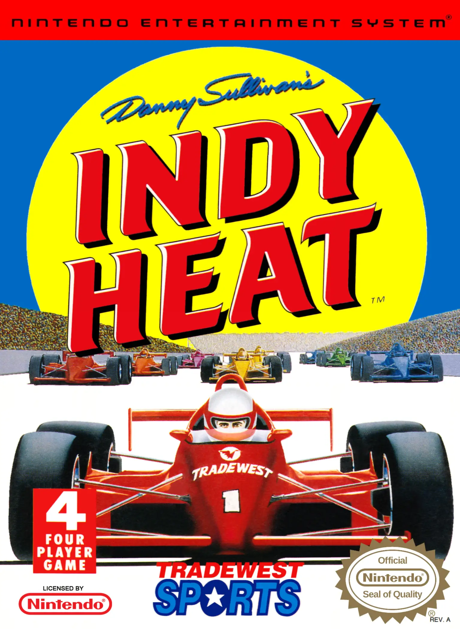 Capa de Danny Sullivan's Indy Heat