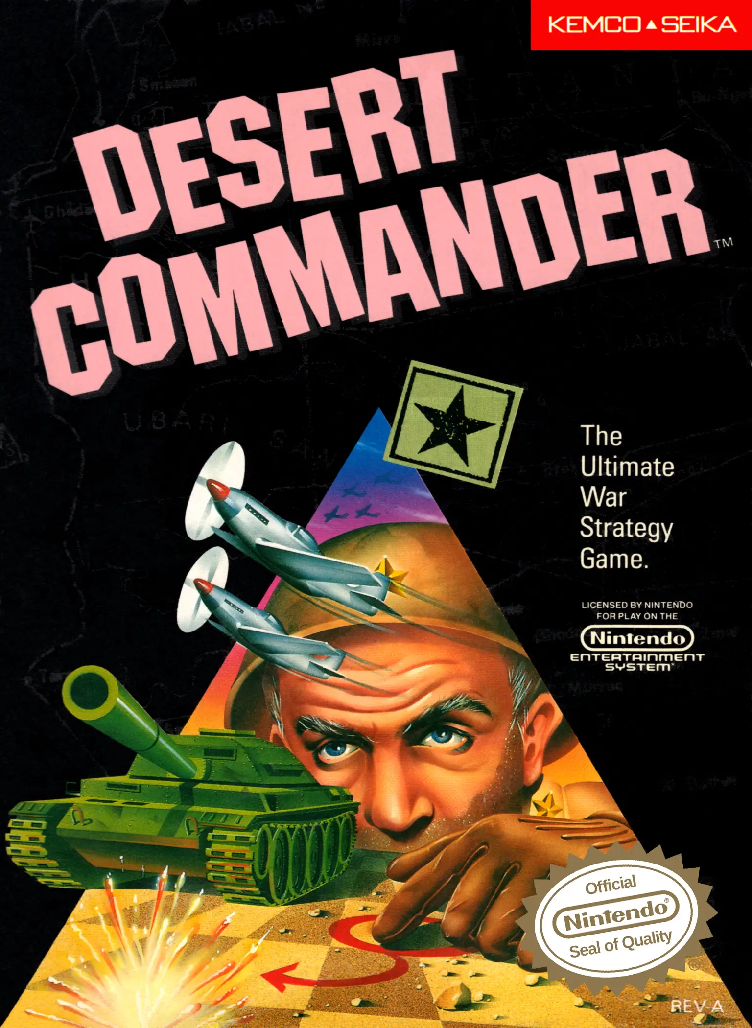 Capa de Desert Commander