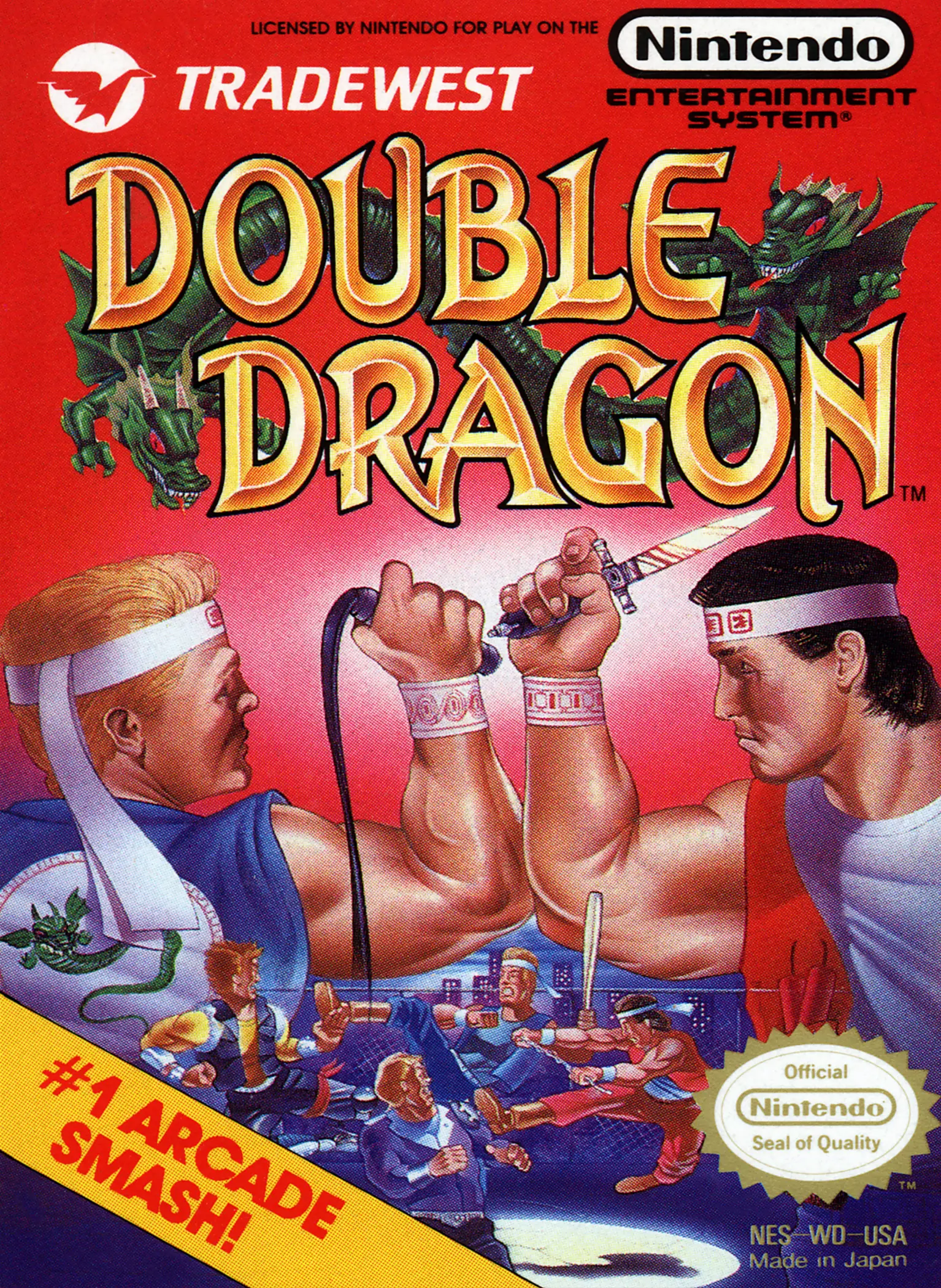 Capa de Double Dragon