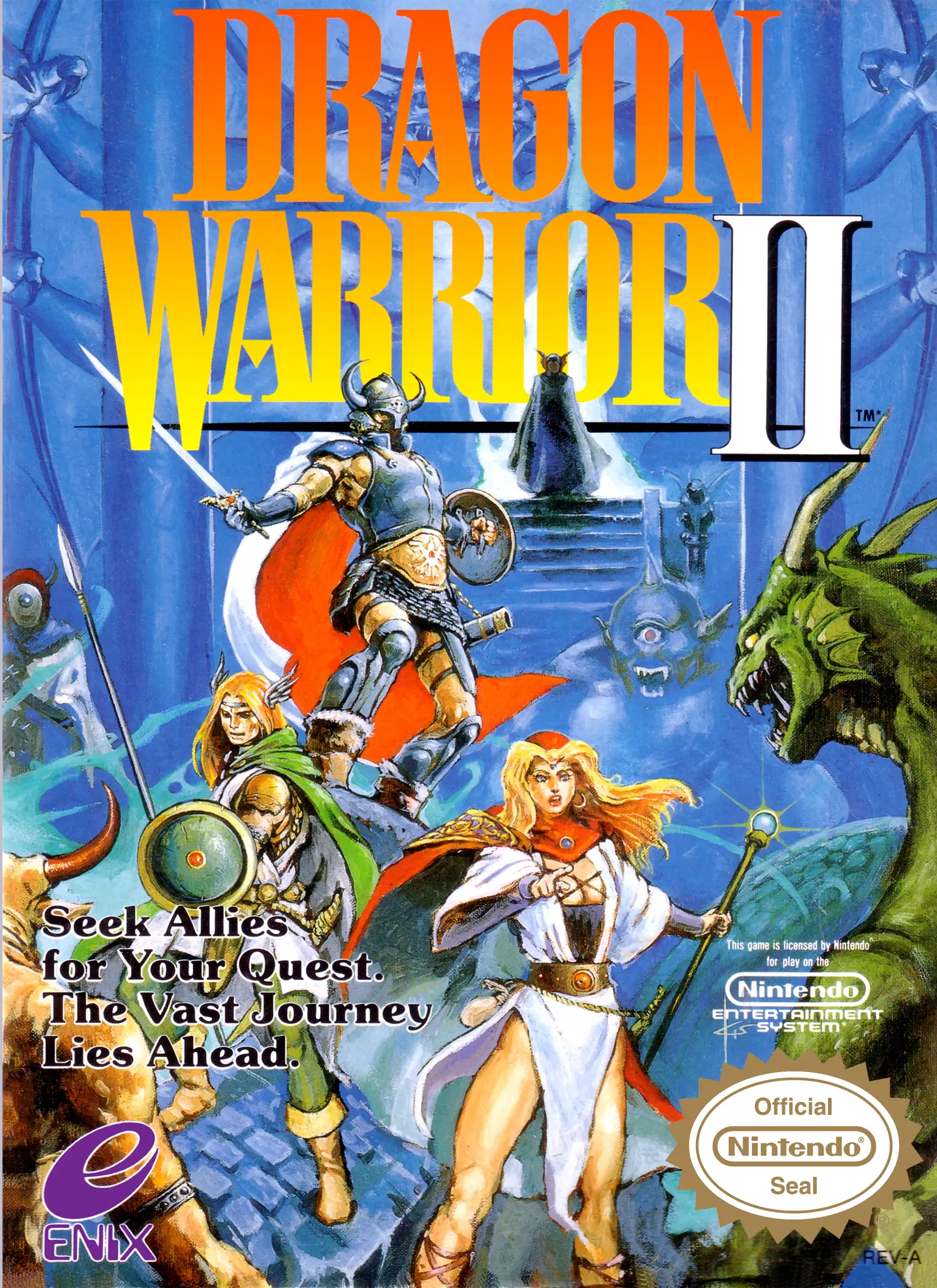 Capa de Dragon Warrior II