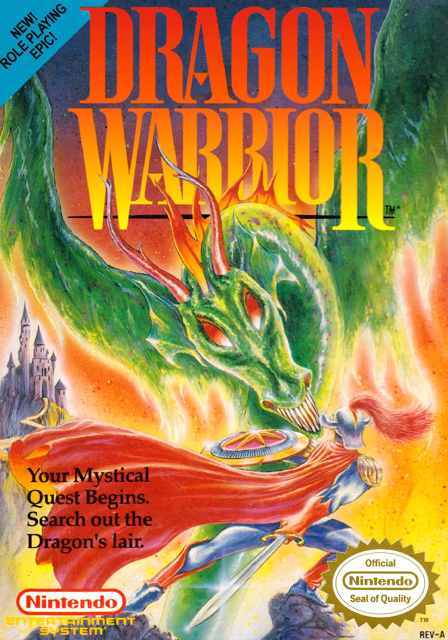 Capa de Dragon Warrior