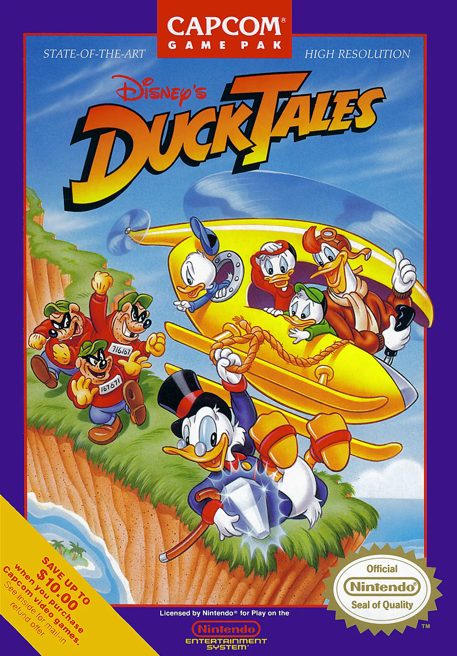 Capa de DuckTales