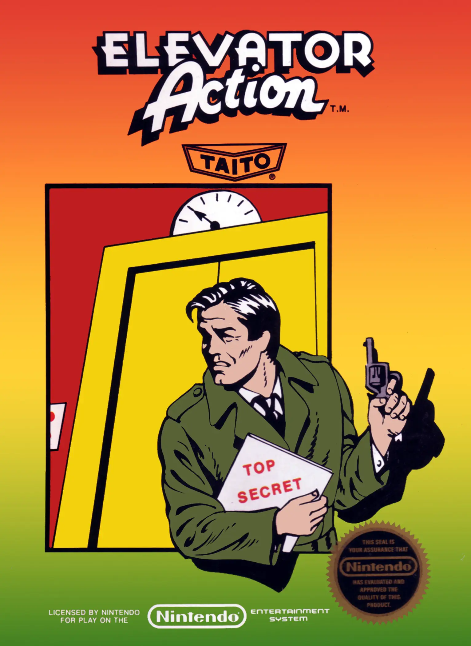 Capa de Elevator Action