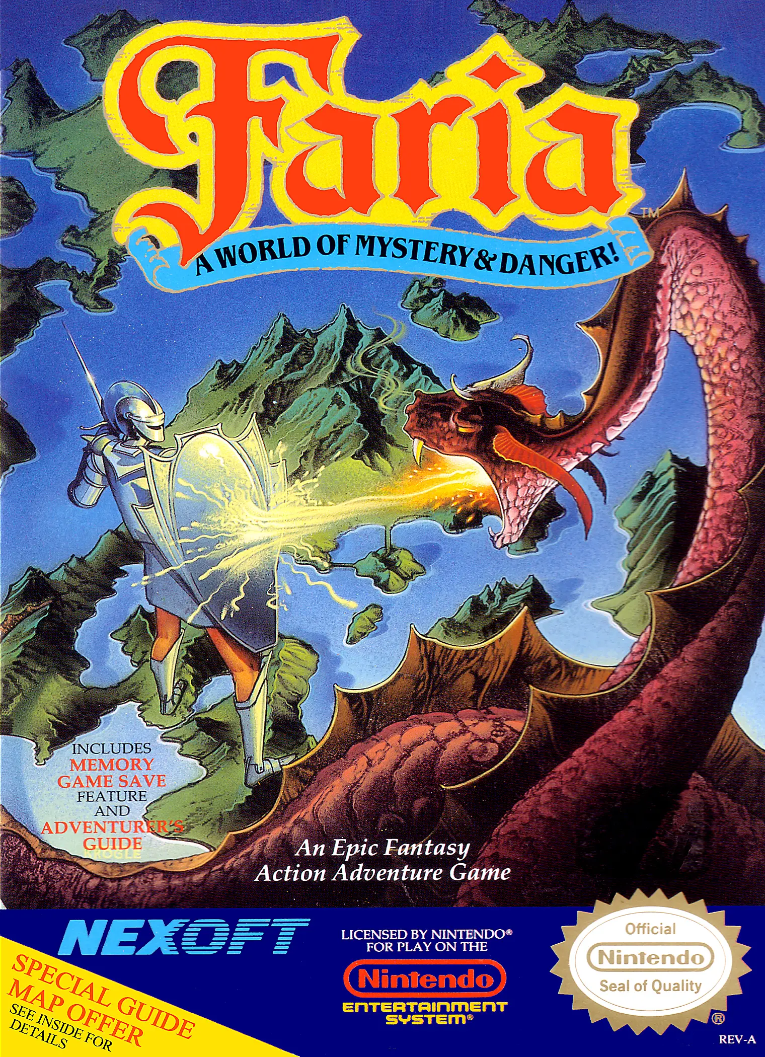 Capa de Faria: A World of Mystery & Danger!
