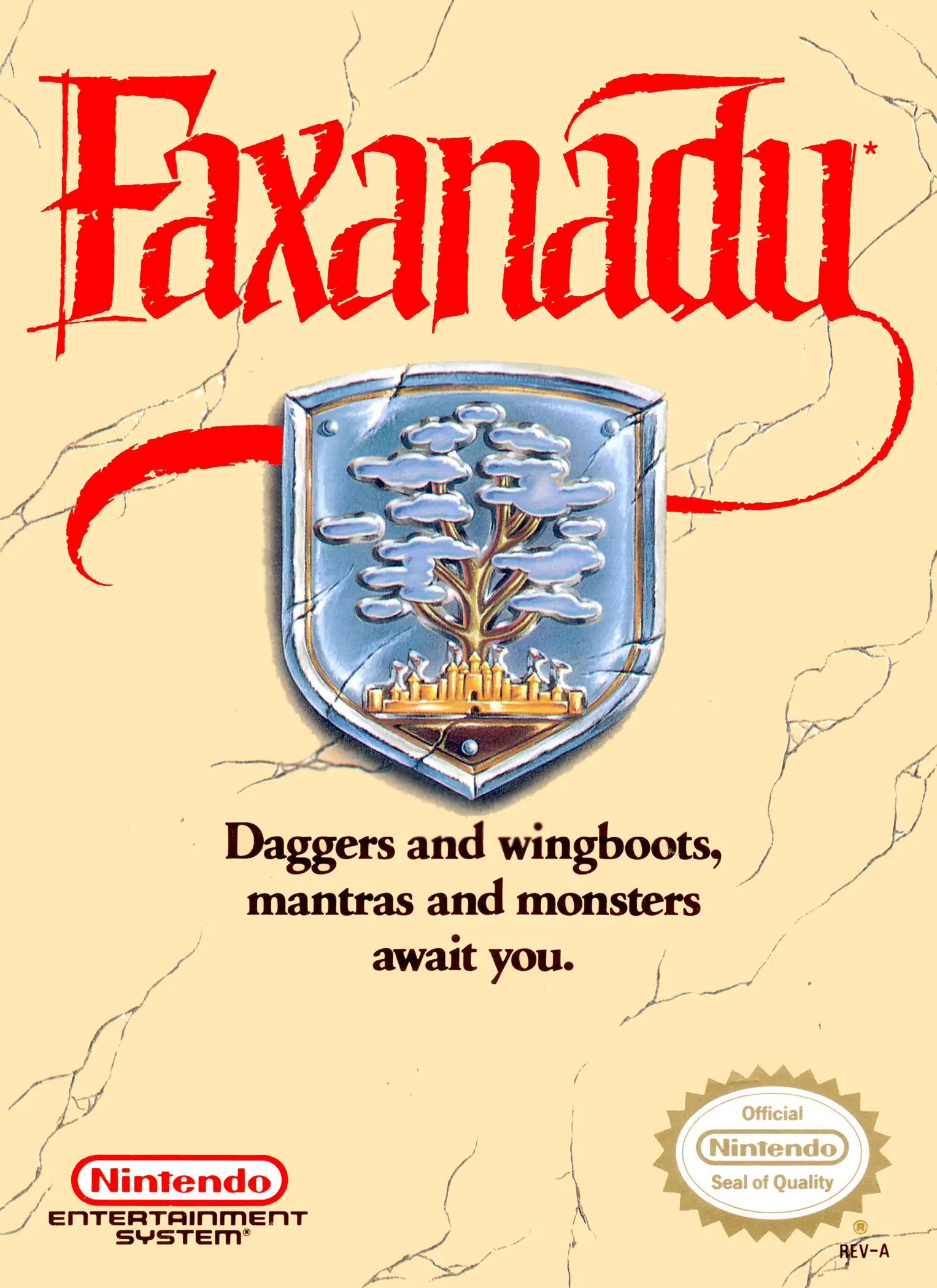 Capa de Faxanadu