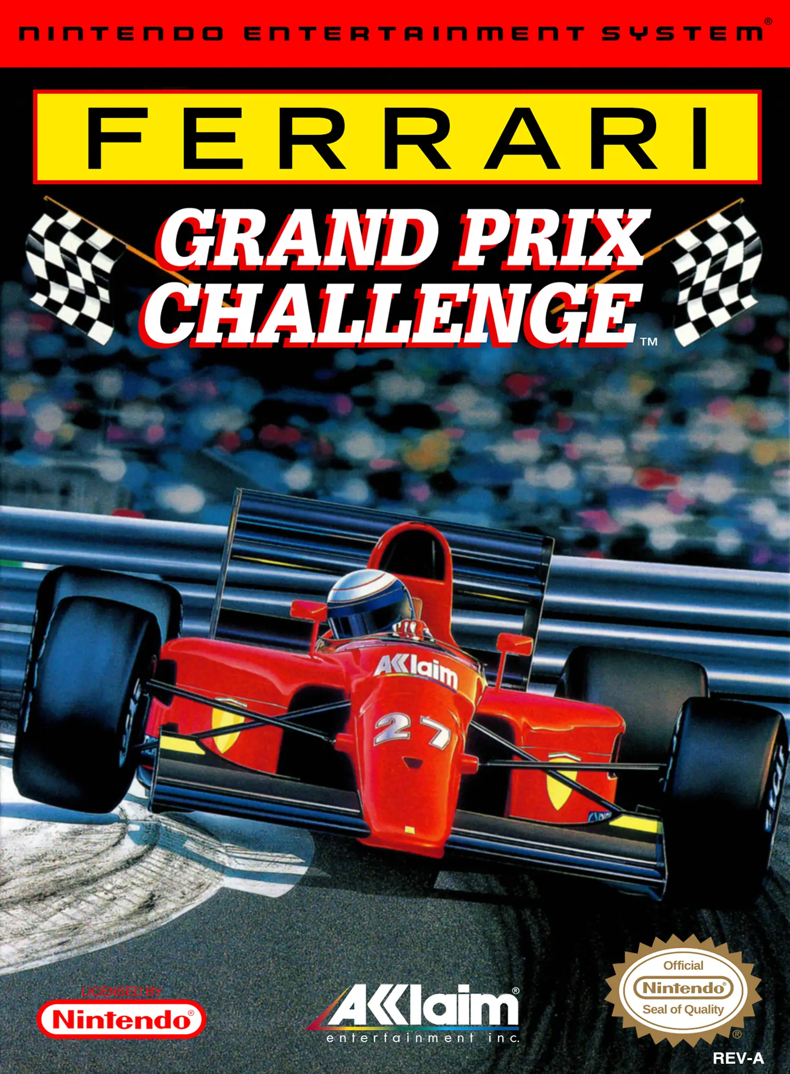 Capa de Ferrari Grand Prix Challenge