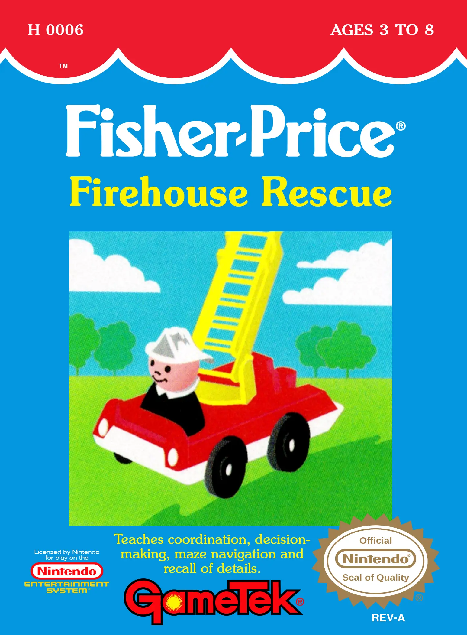 Capa de Fisher-Price: Firehouse Rescue