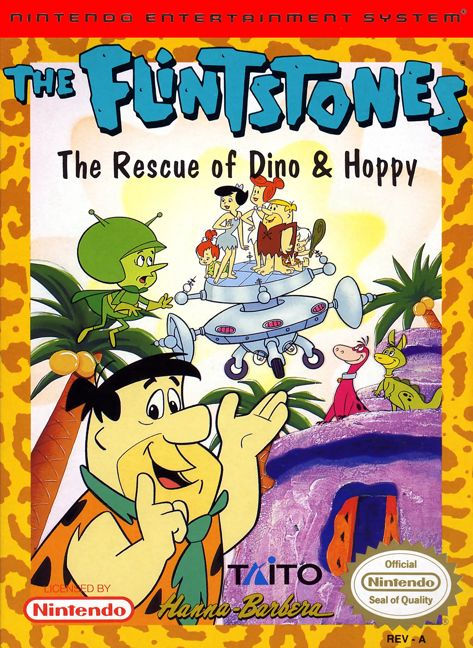 Capa de Flintstones: The Rescue of Dino & Hoppy
