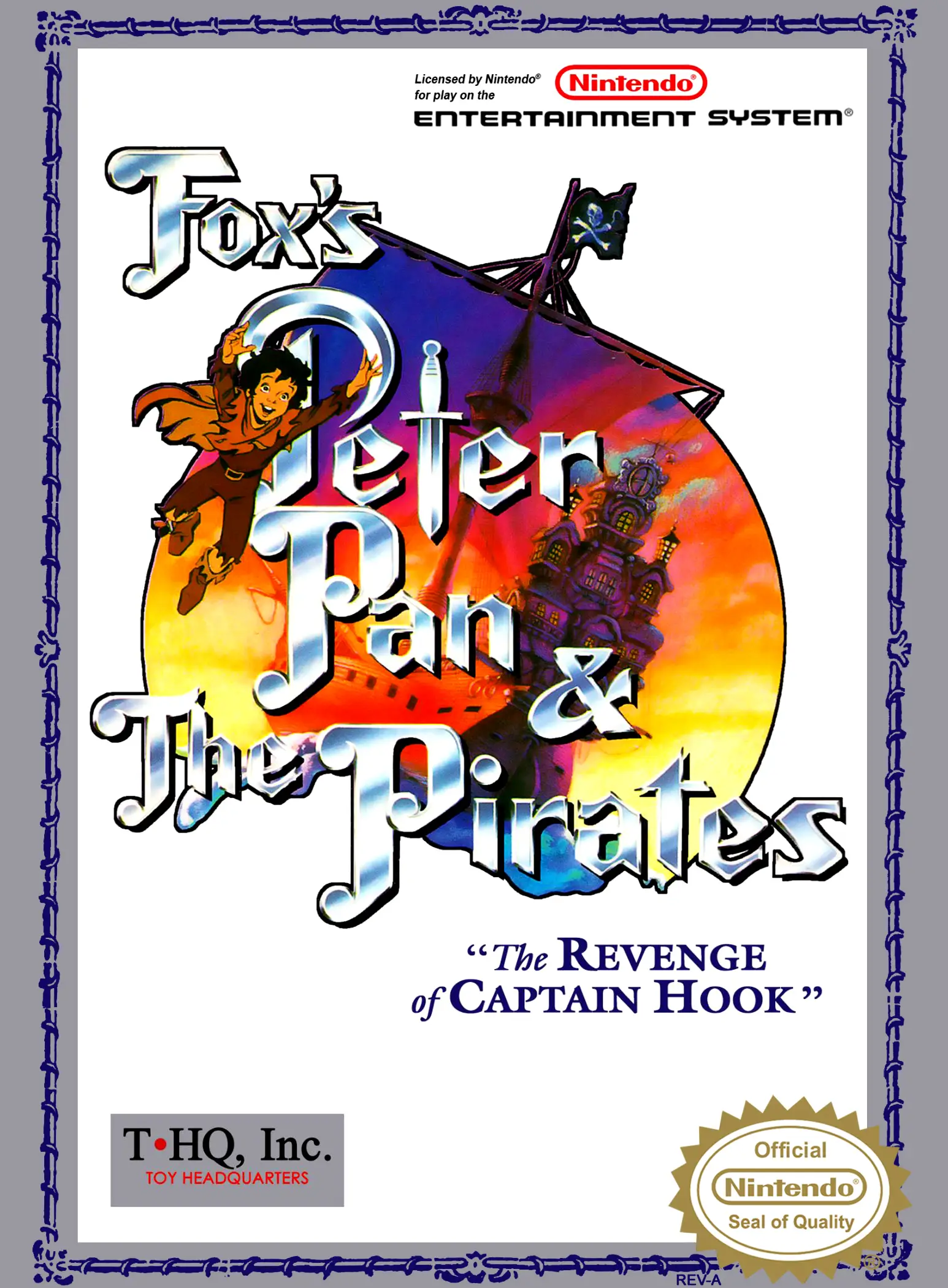 Capa de Fox's Peter Pan & the Pirates: The Revenge of Captain Hook