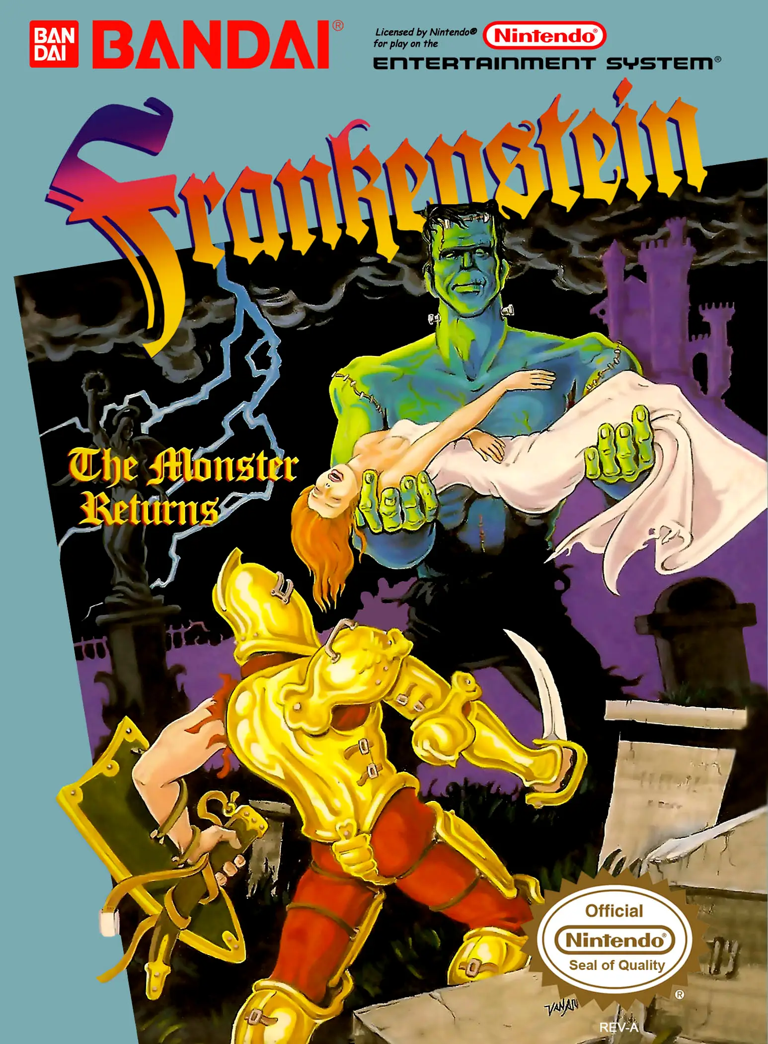 Capa de Frankenstein: The Monster Returns