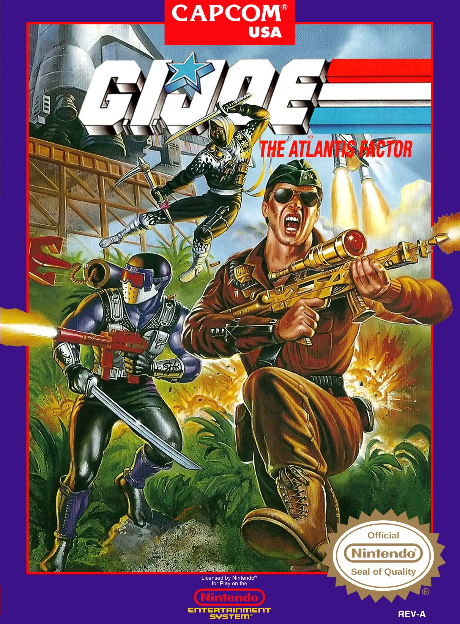 Capa de G.I. Joe: The Atlantis Factor