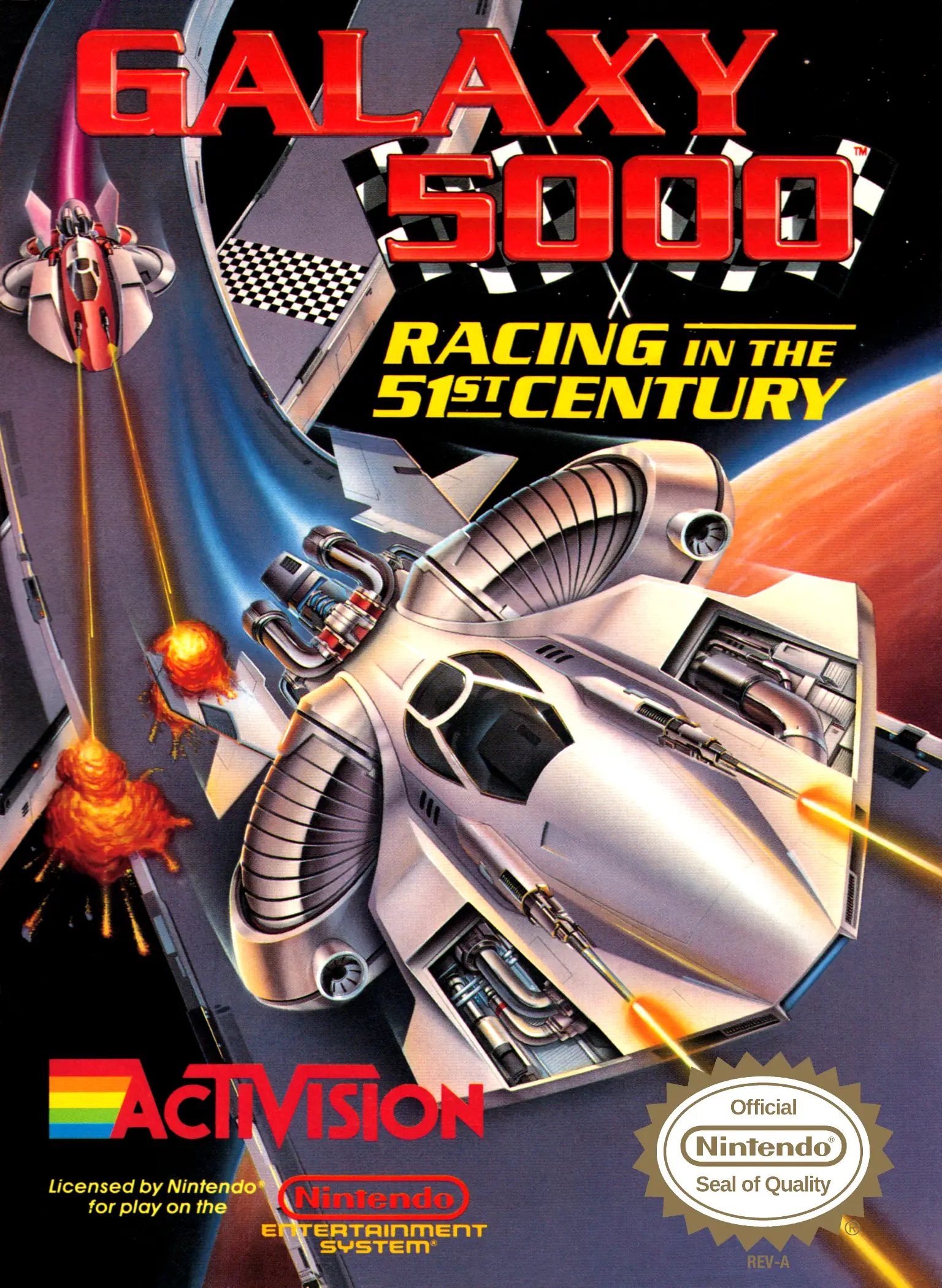 Capa de Galaxy 5000: Racing in the 51st Century