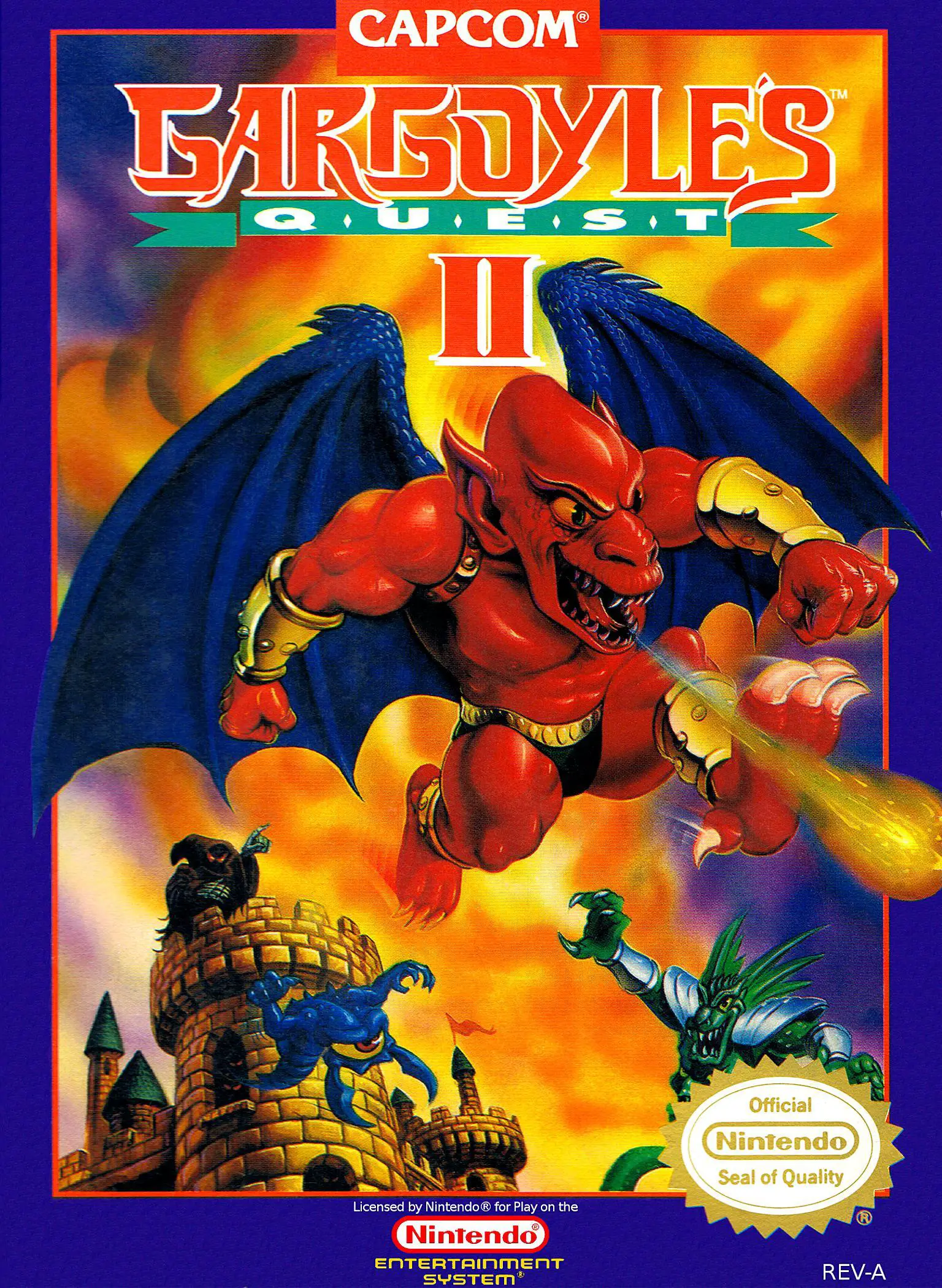 Capa de Gargoyle's Quest II