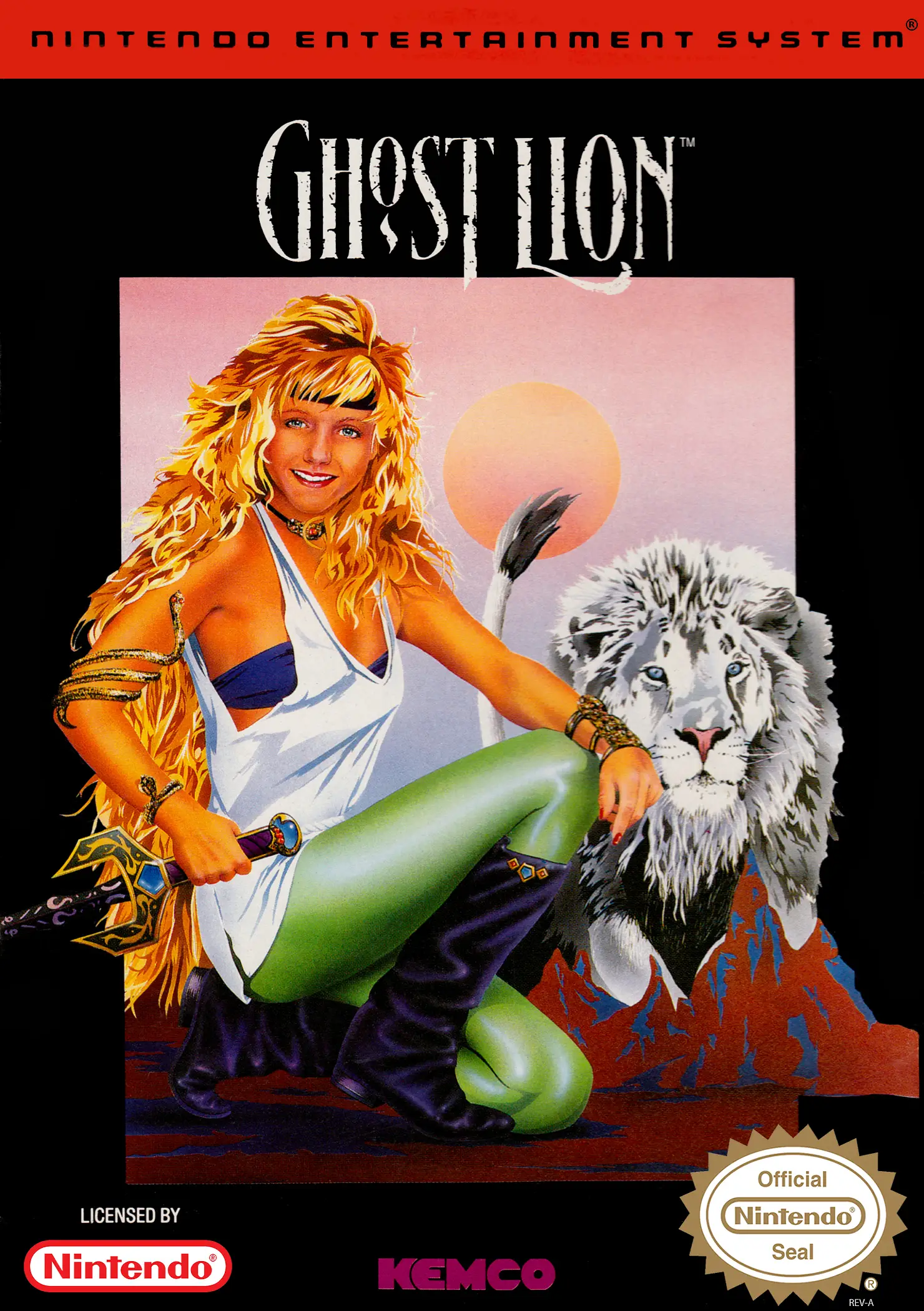Capa de Ghost Lion
