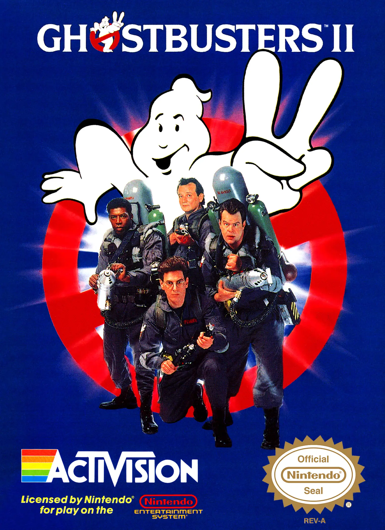 Capa de Ghostbusters II