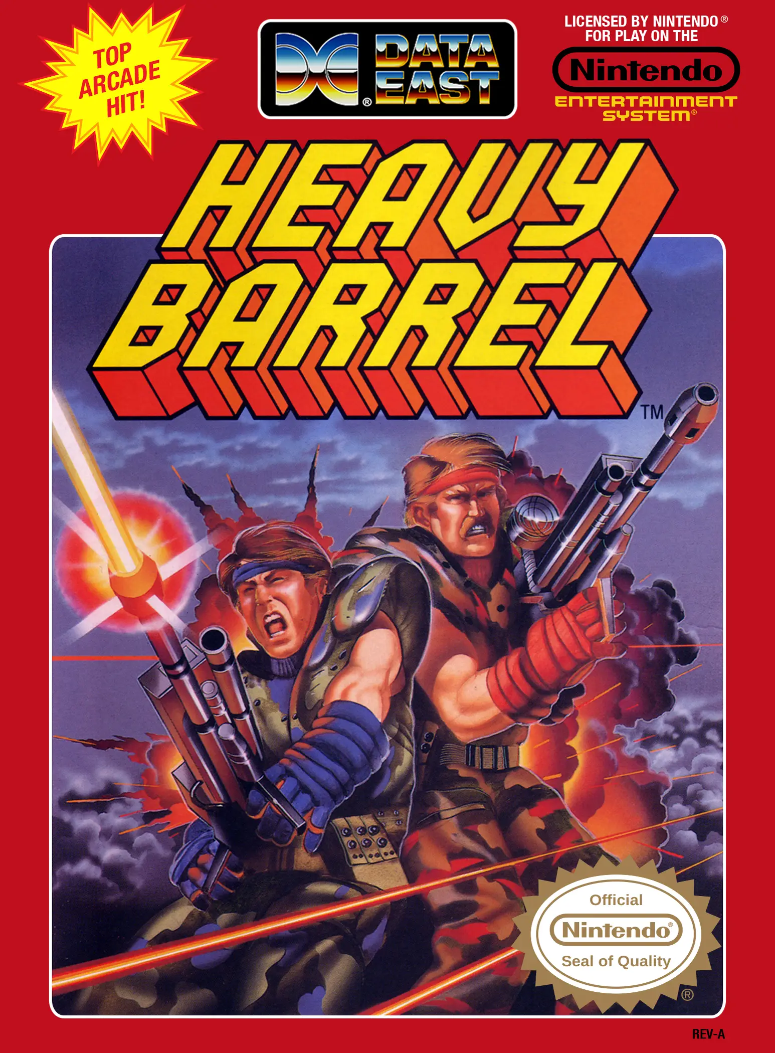 Capa de Heavy Barrel