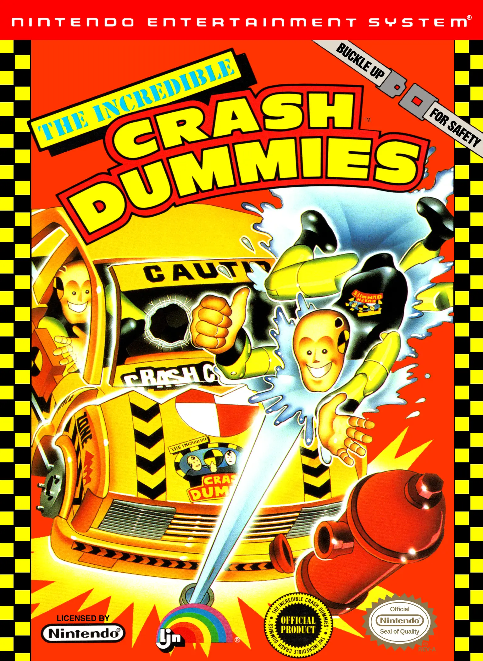 Capa de Incredible Crash Dummies
