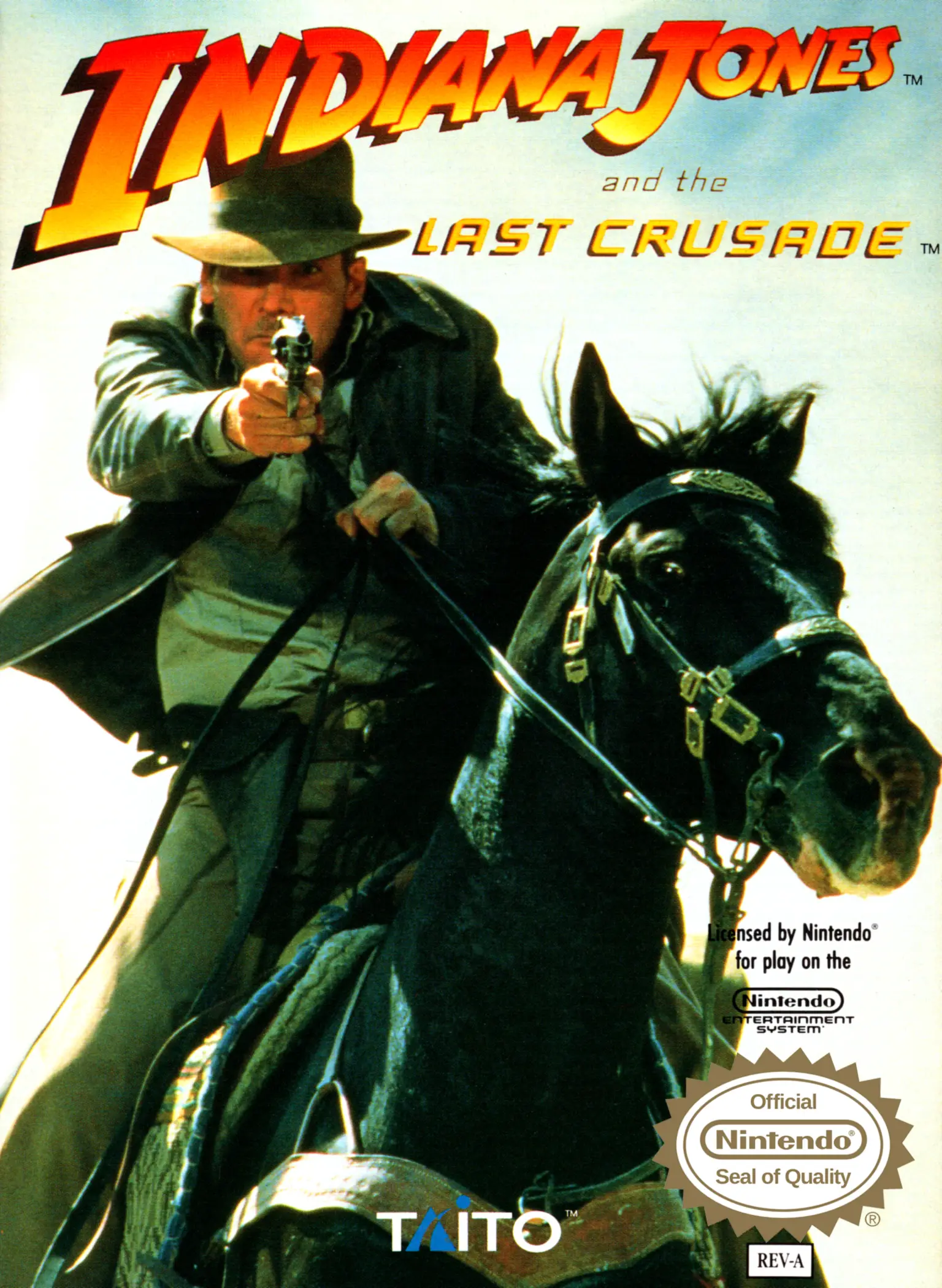 Capa de Indiana Jones and the Last Crusade