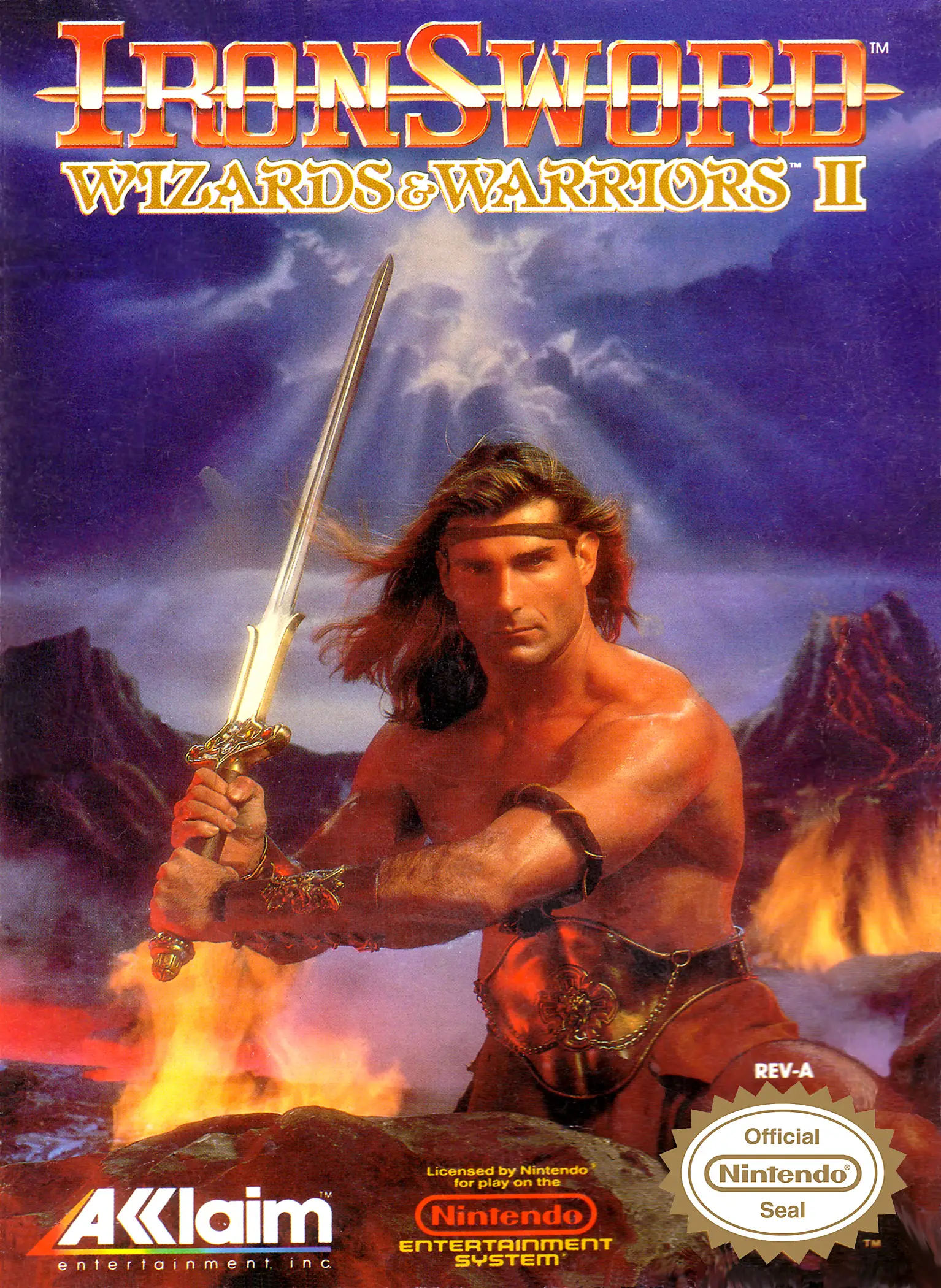 Capa de Ironsword: Wizards & Warriors II
