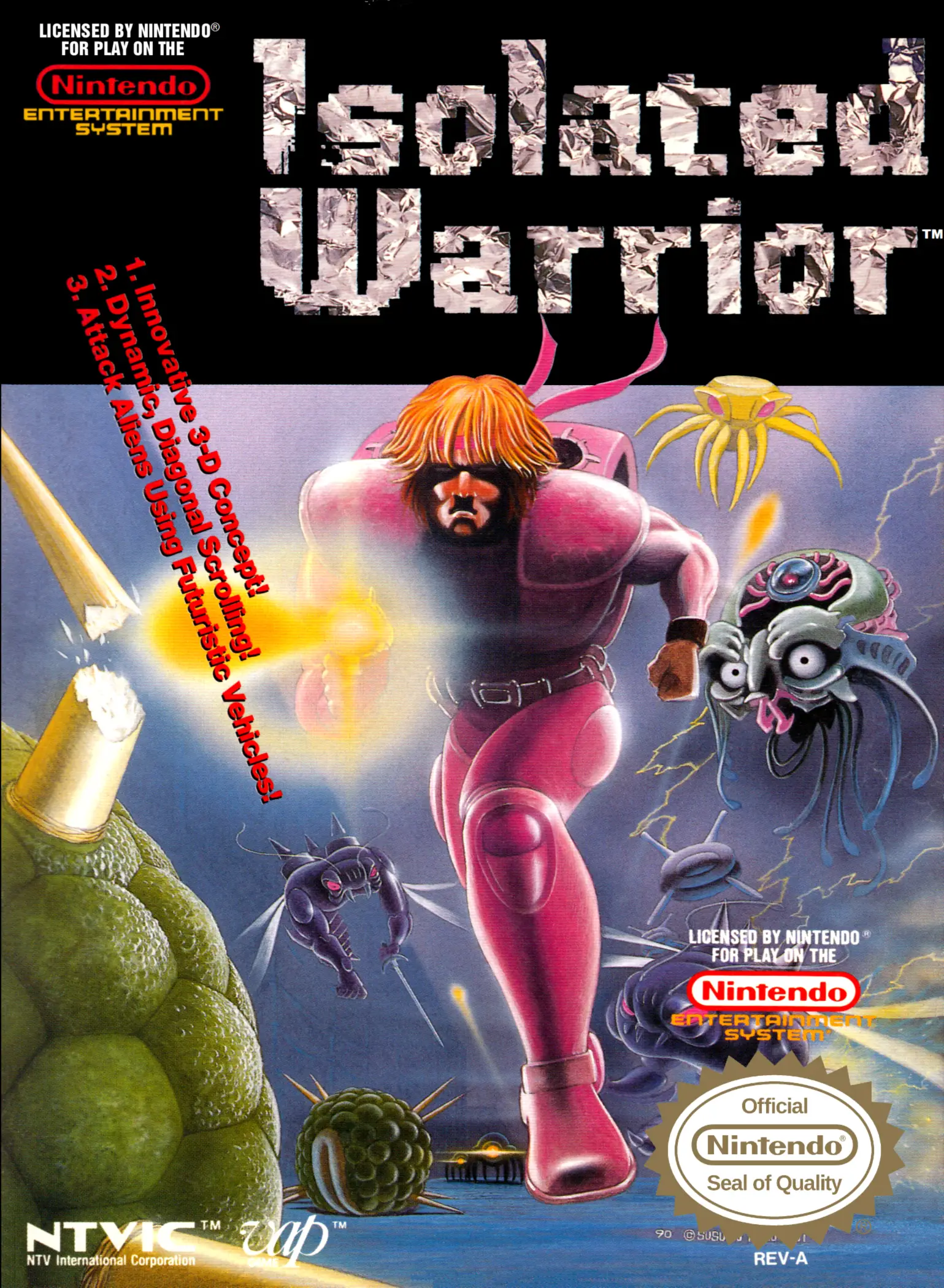 Capa de Isolated Warrior