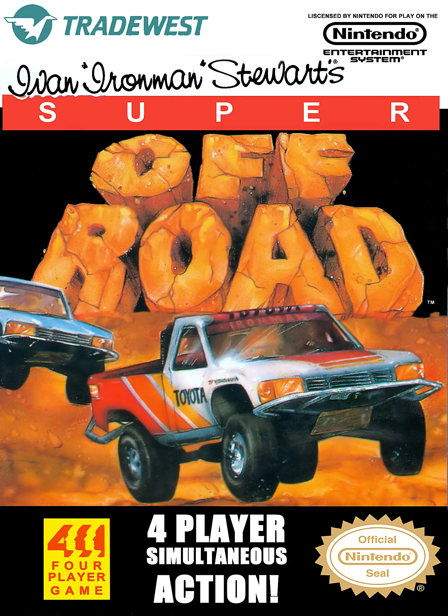 Capa de Ivan "Ironman" Stewart's Super Off Road