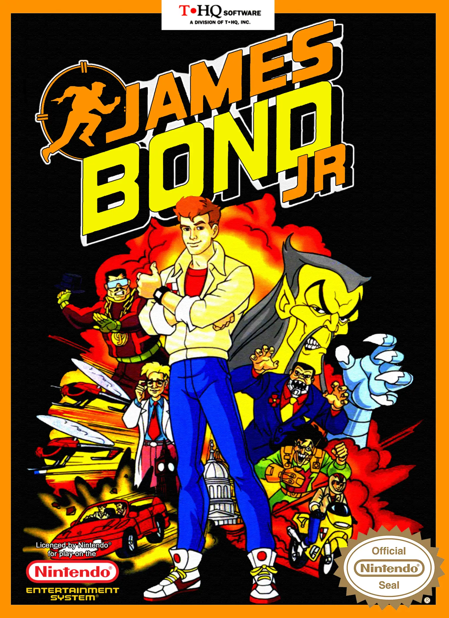 Capa de James Bond Jr