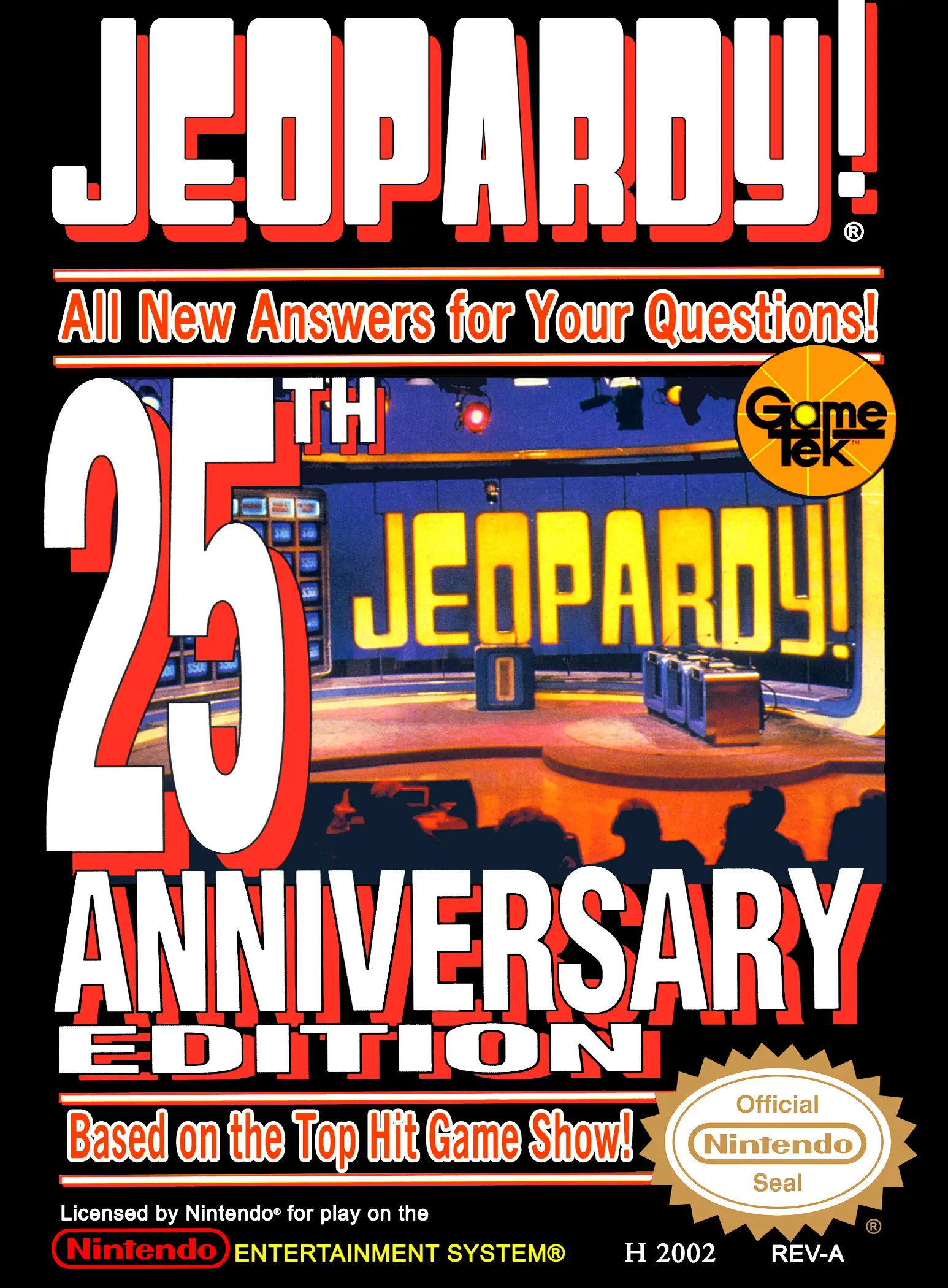 Capa de Jeopardy! 25th Anniversary Edition