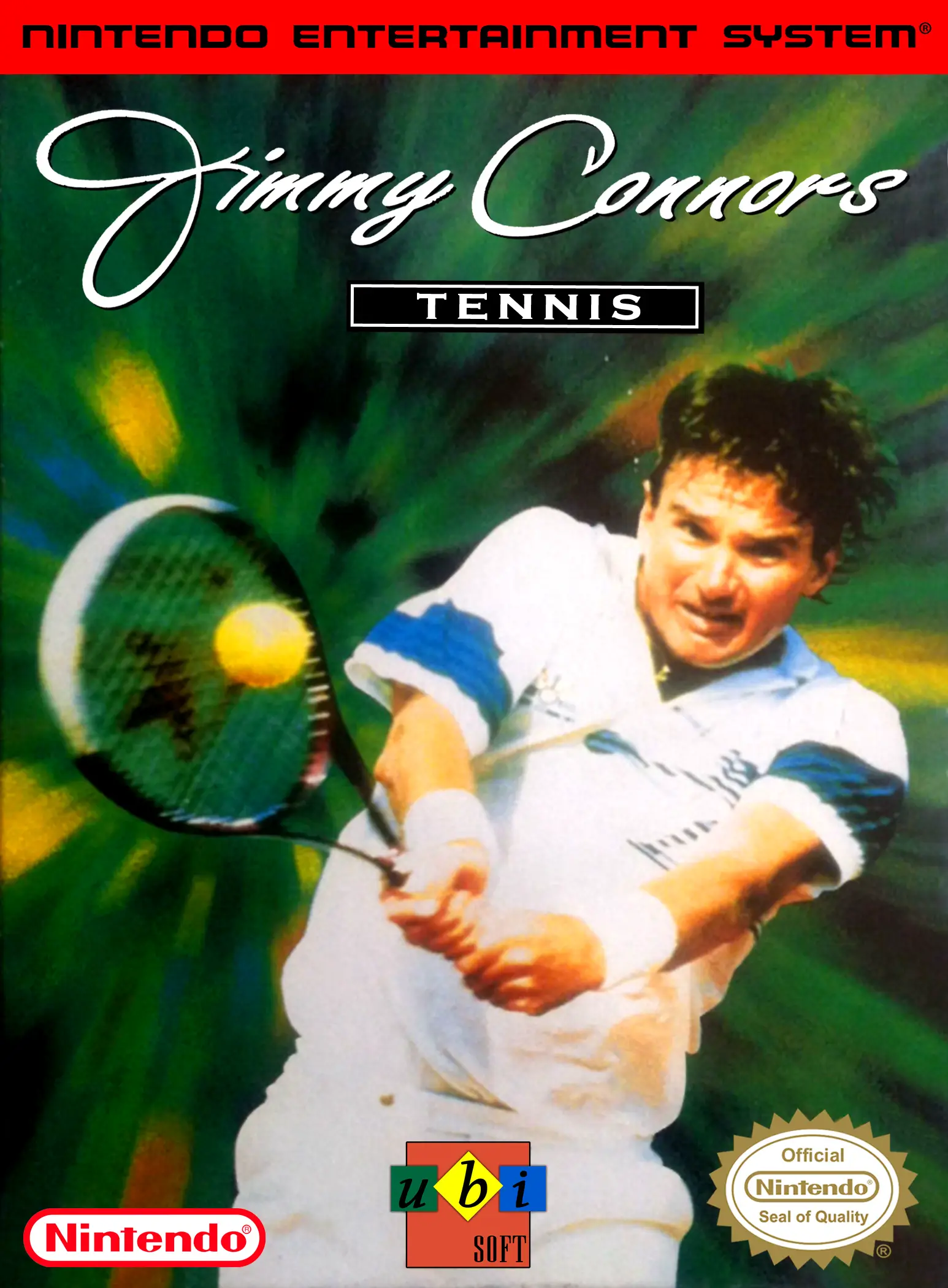 Capa de Jimmy Connors Tennis