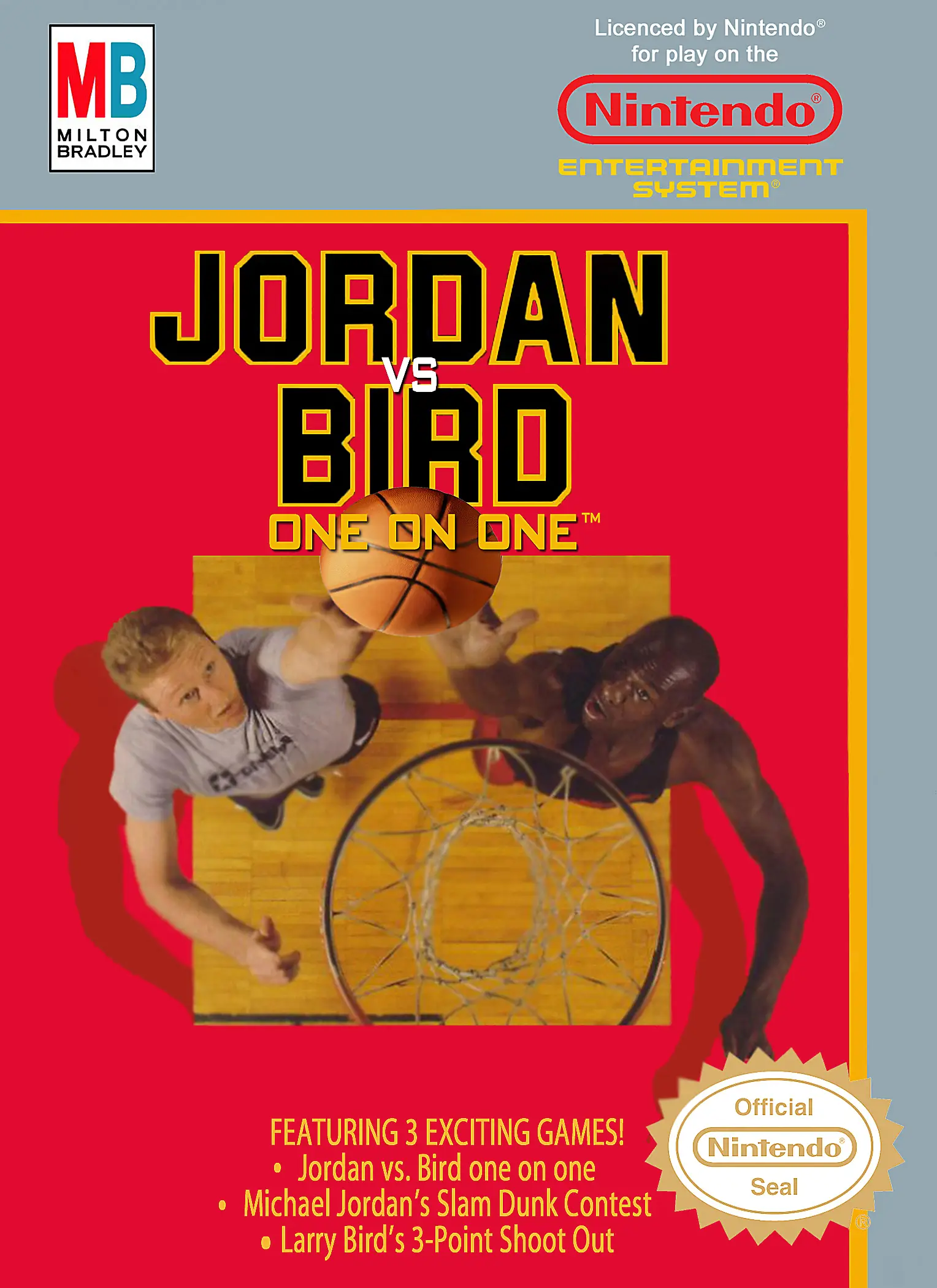 Capa de Jordan vs Bird: One on One